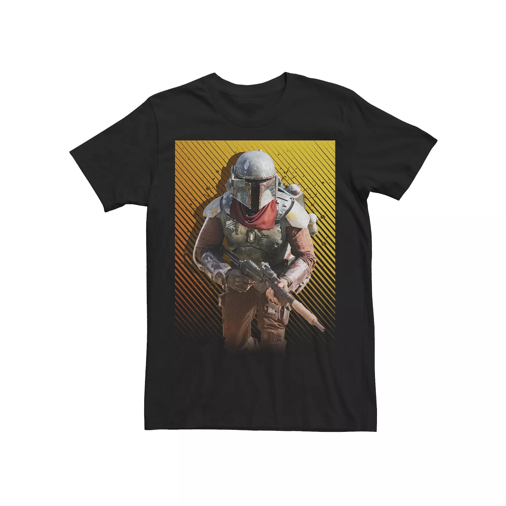 Men's Star Wars: The Mandalorian The Marshal Pop Art Poster Tee,  Product Image