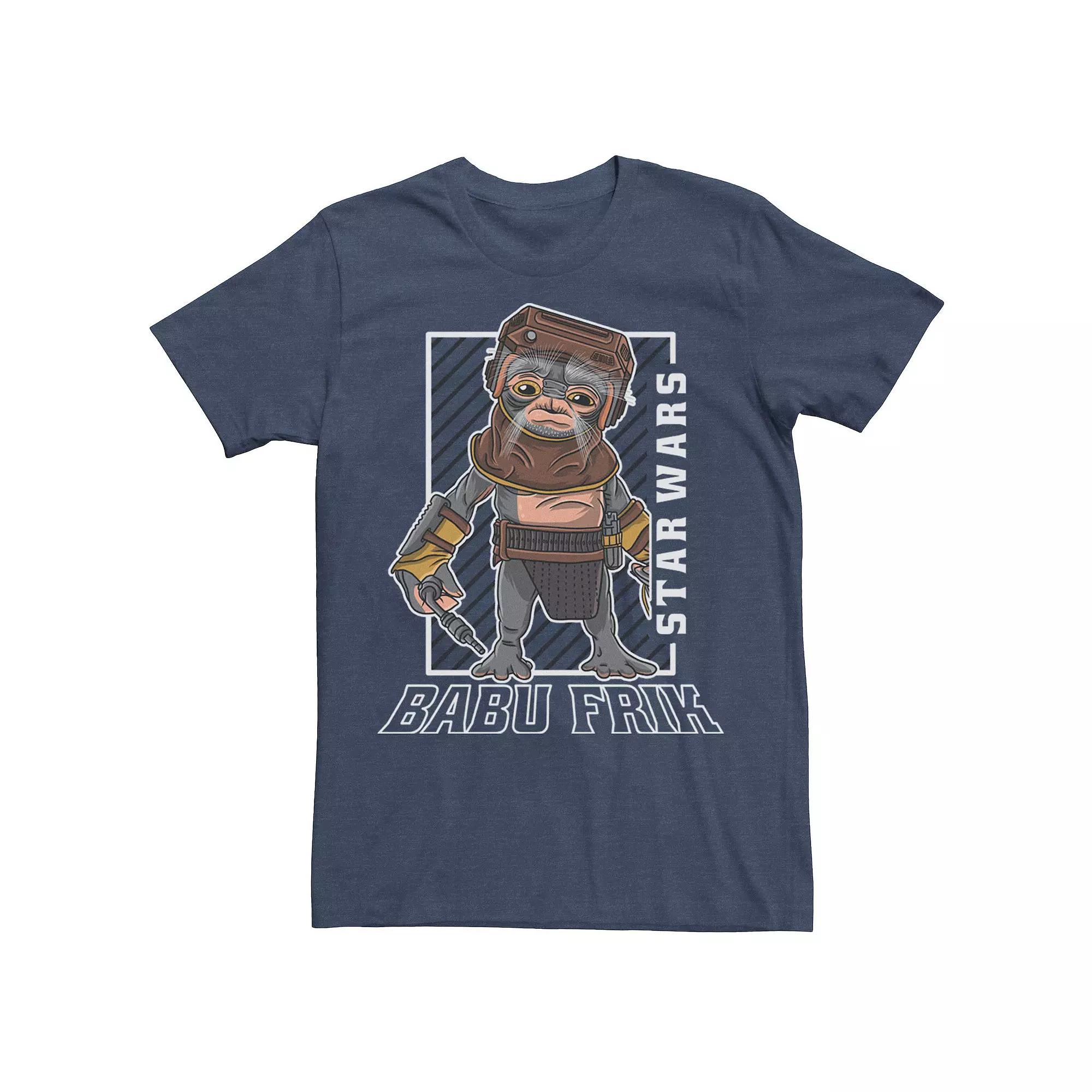 Men's Star Wars The Rise of Skywalker Babu Frik Portrait Tee,  Product Image