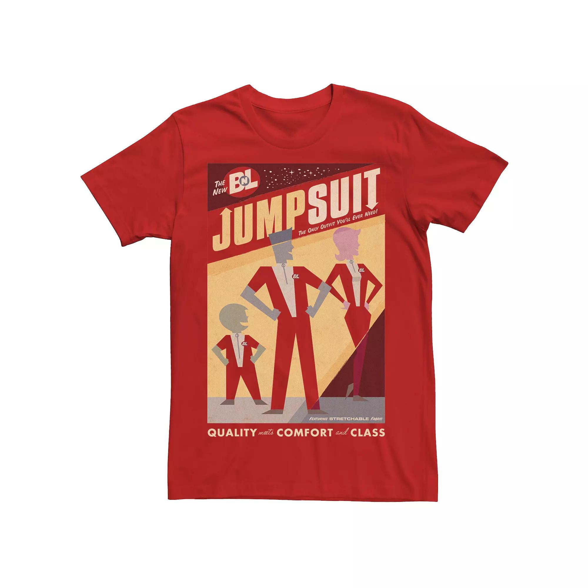 Disney / Pixar's WALL-E Men's Jumpsuit Only Outfit You'll Need Poster Tee,  Product Image