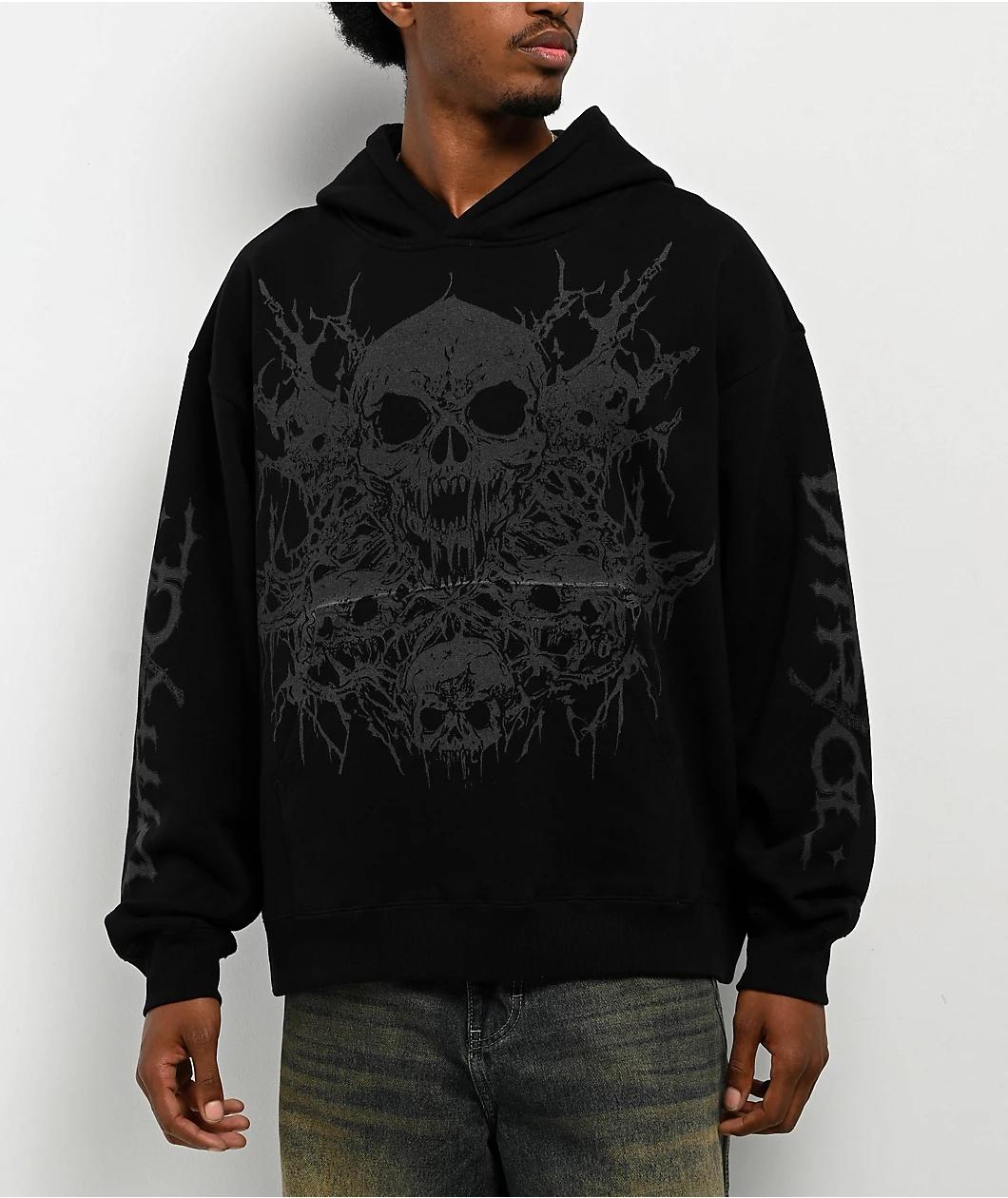 Vitriol Tomb Black Hoodie Product Image