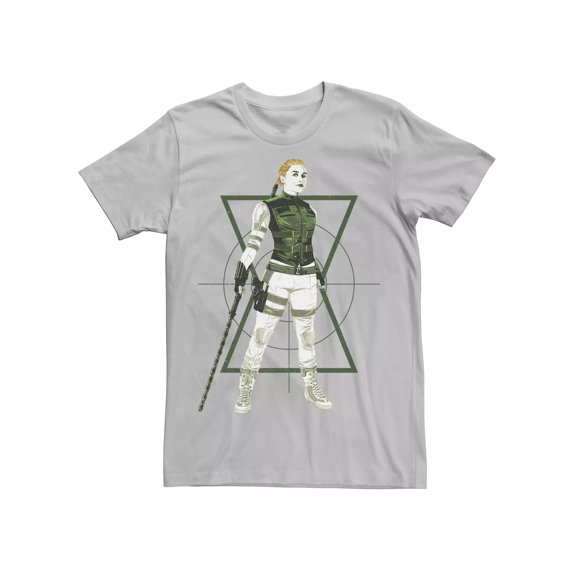 Men's Marvel Black Widow Yelena Belova Target Portrait Tee,  Product Image