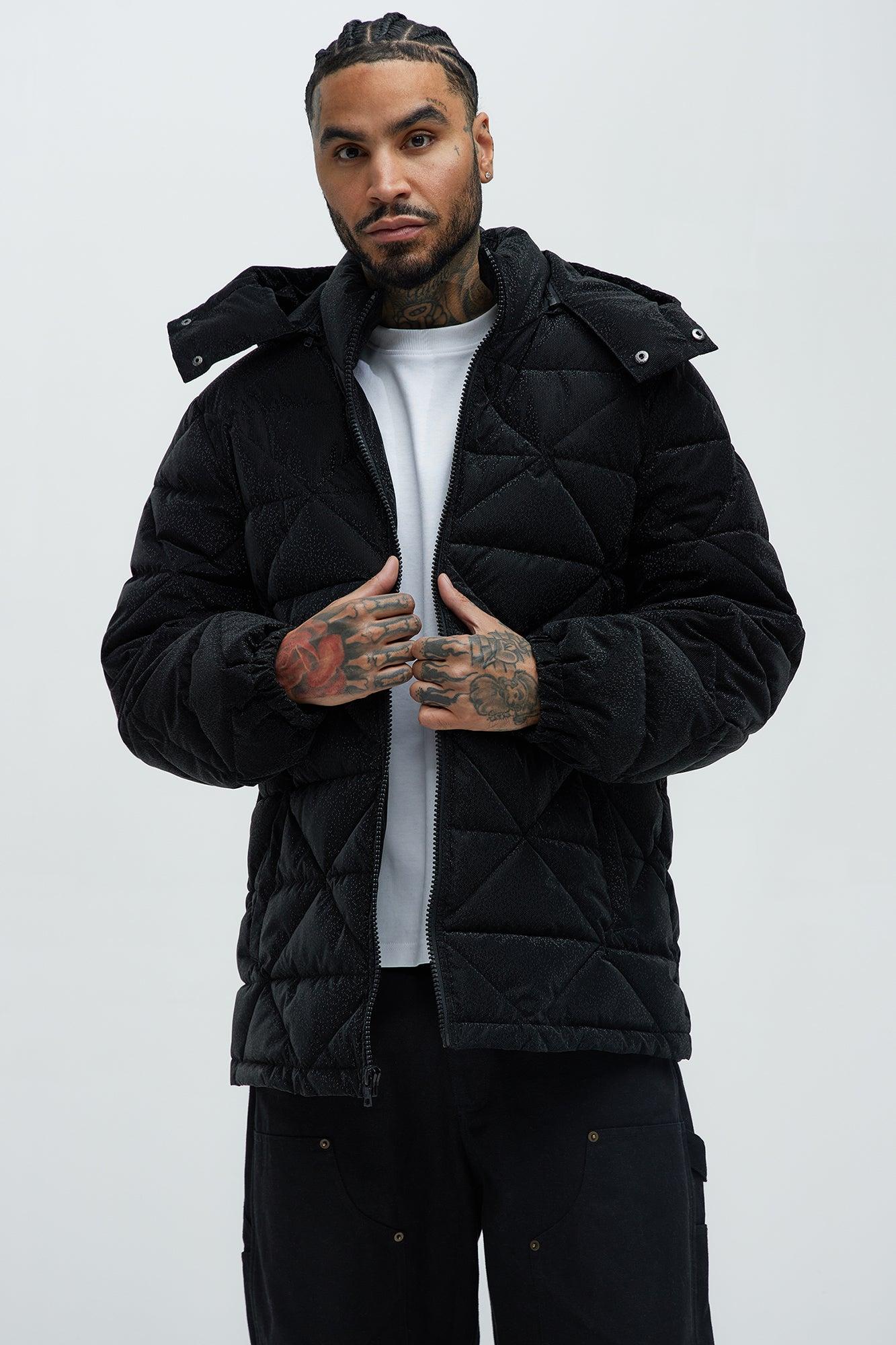 Misael Hooded Puffer - Black Product Image