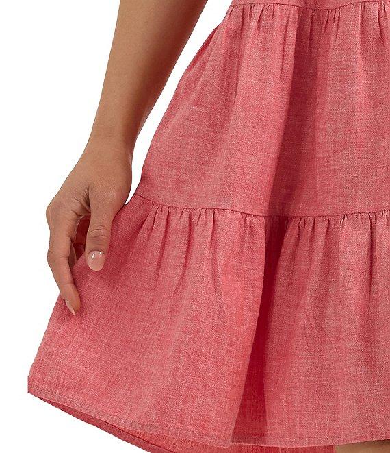 Wrangler® Retro® Americana Sleeveless Tiered Minidress Product Image