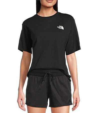 The North Face Crew Neck Rib Knit Short Sleeve Box Tee Product Image