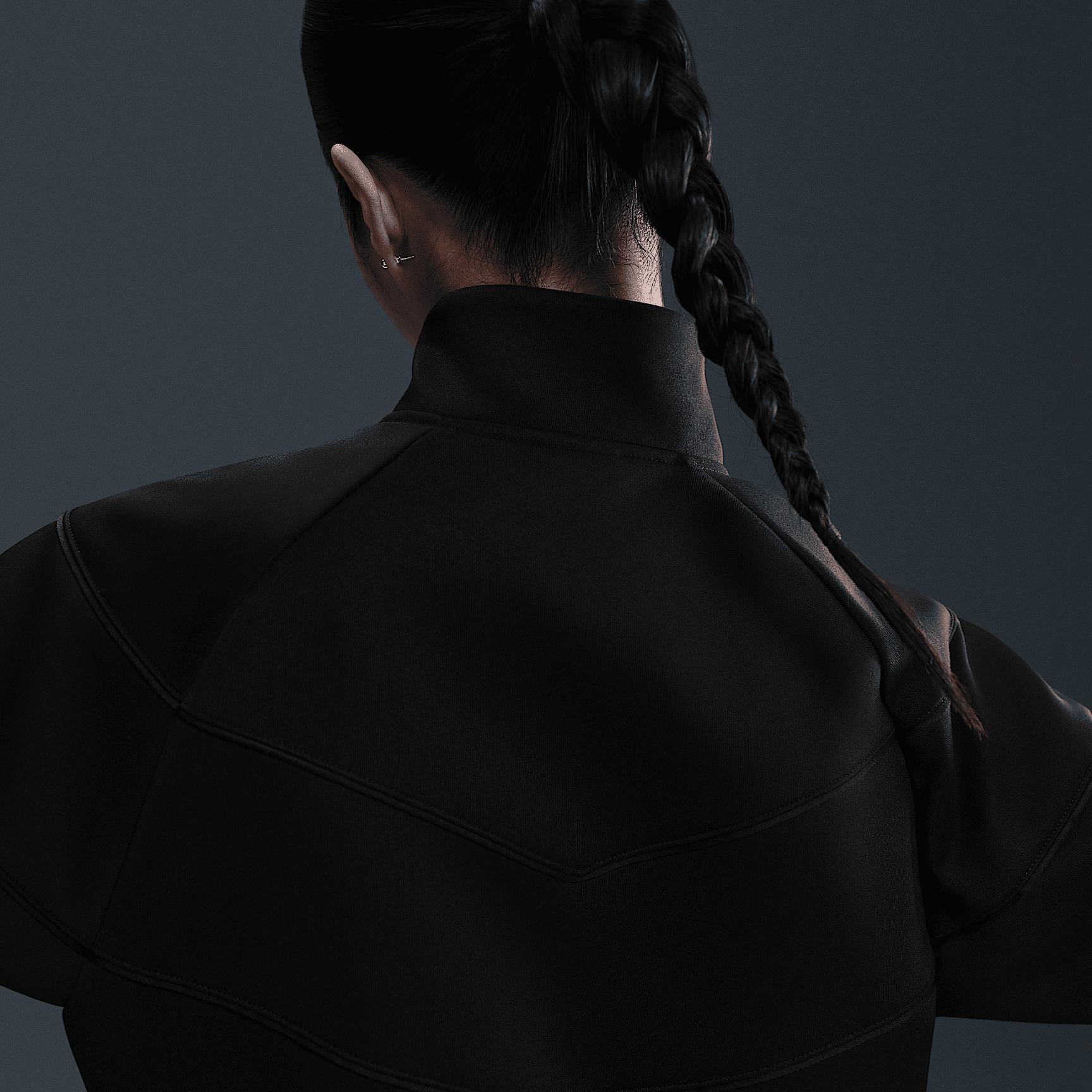 Nike Womens Court Heritage Windrunner Tennis Jacket | FZ6507-010 Product Image