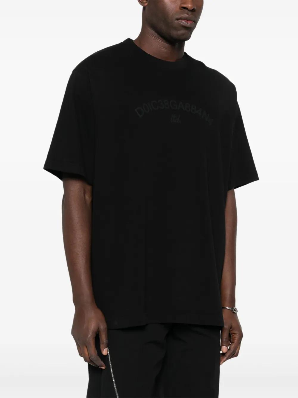 logo-print cotton T-shirt Product Image