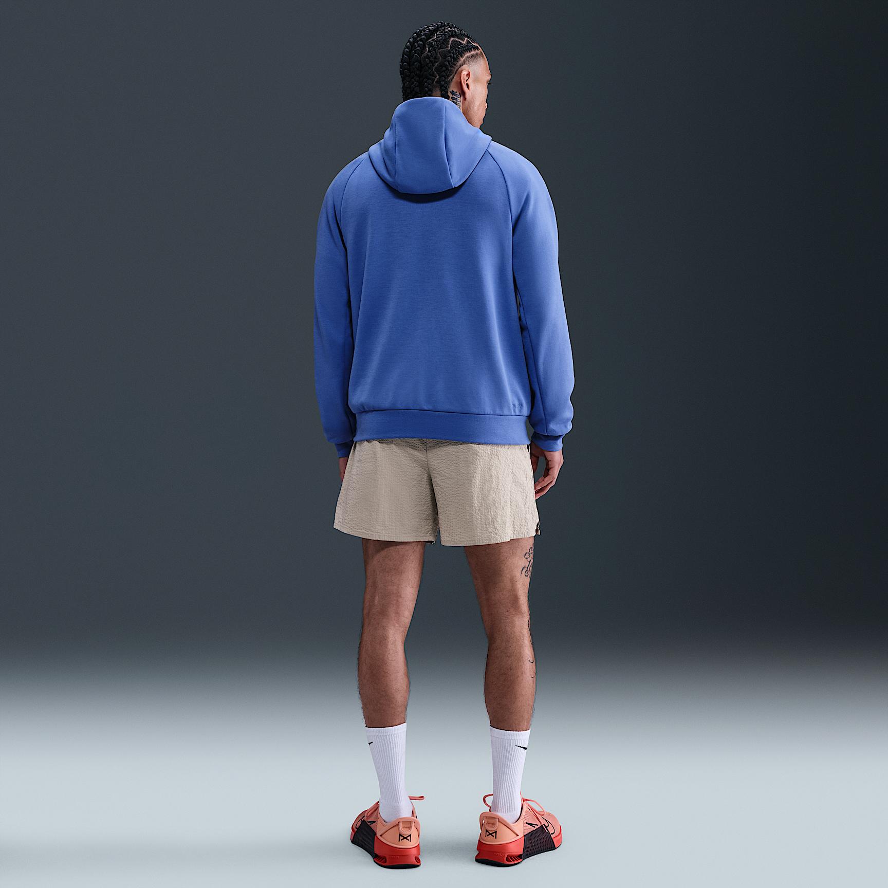 Nike Mens Primary Fleece Dri-FIT UV Full-Zip Performance Hoodie | FZ0967-411 Product Image