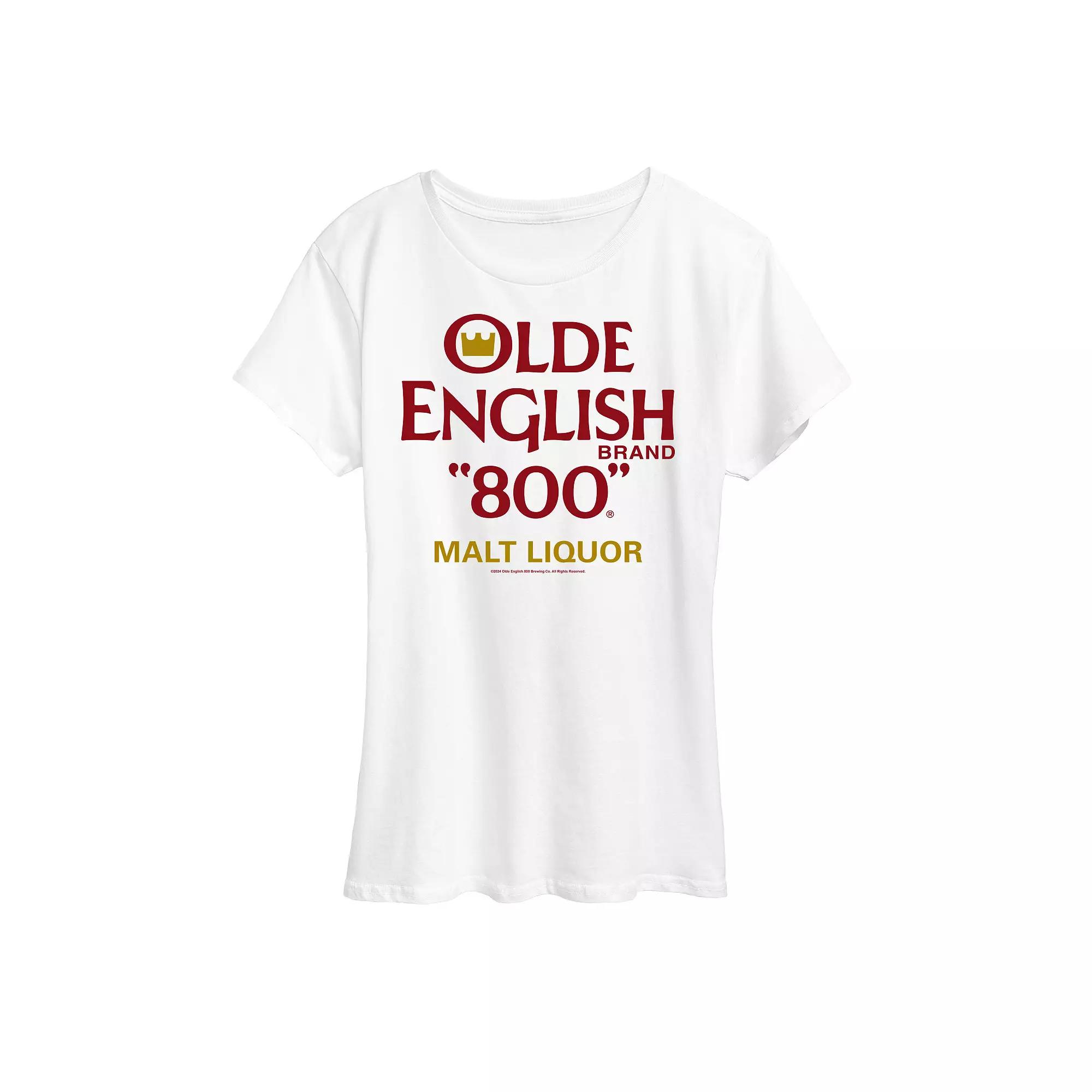 Women's Olde English 800 Malt Graphic Tee,  Product Image