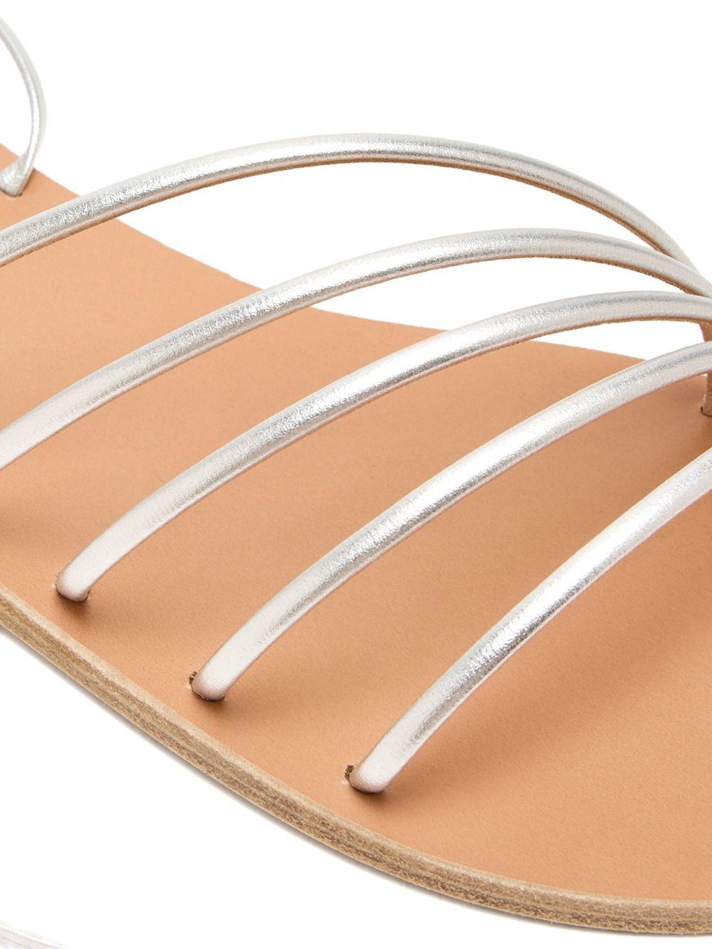 Ipoliti leather lace-up flat sandals Product Image