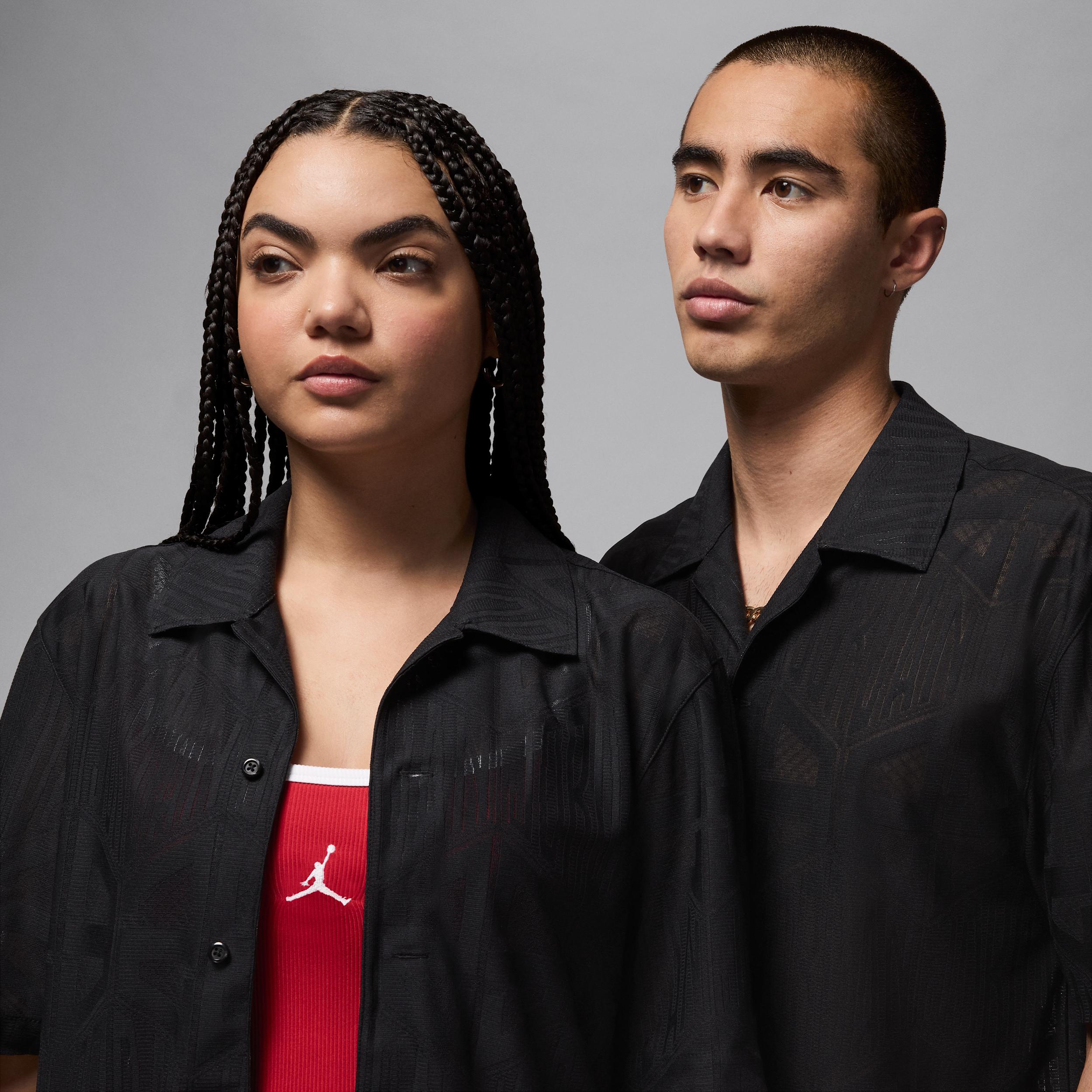 Mens Jordan Flight Short-Sleeve Knit Top | HF9363-010 Product Image