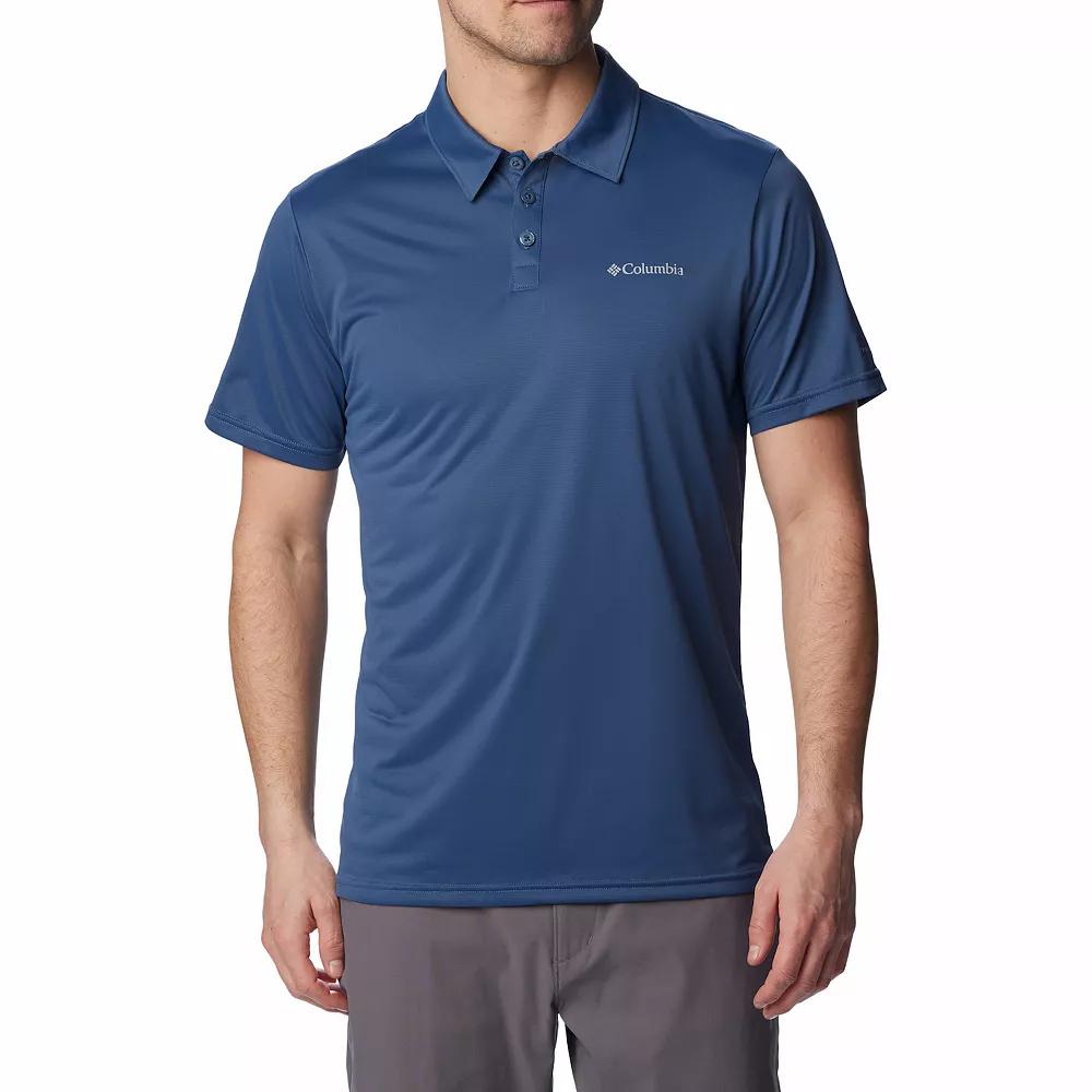 Men's Columbia Hiking Polo, Size: Large, Dark Mountain Product Image