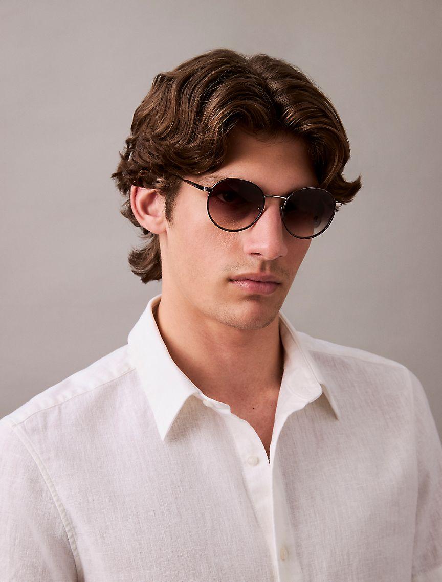 Metal Round Sunglasses Product Image