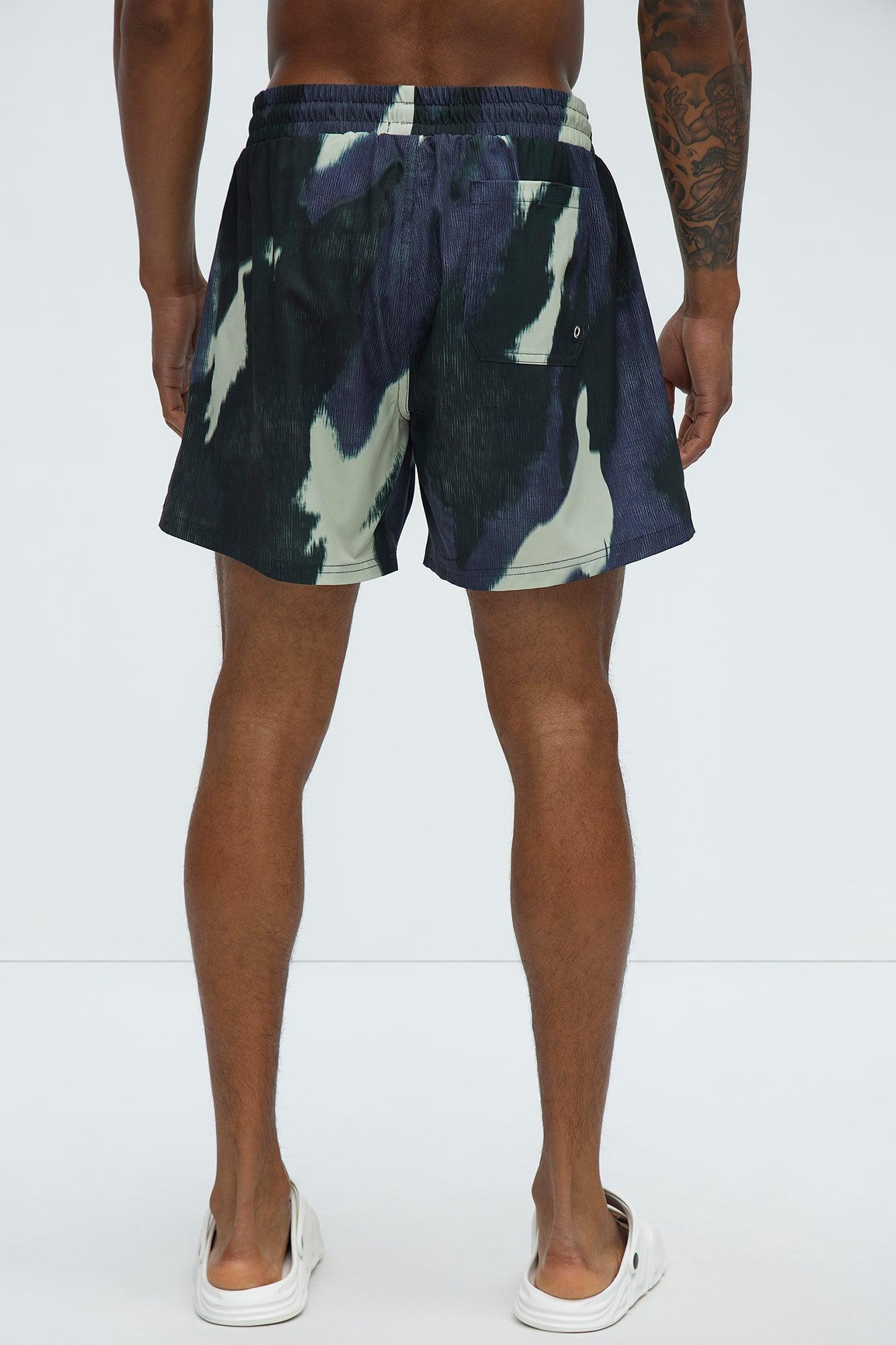 Abstract Vision Swim Mid Trunk - Multi Color Product Image