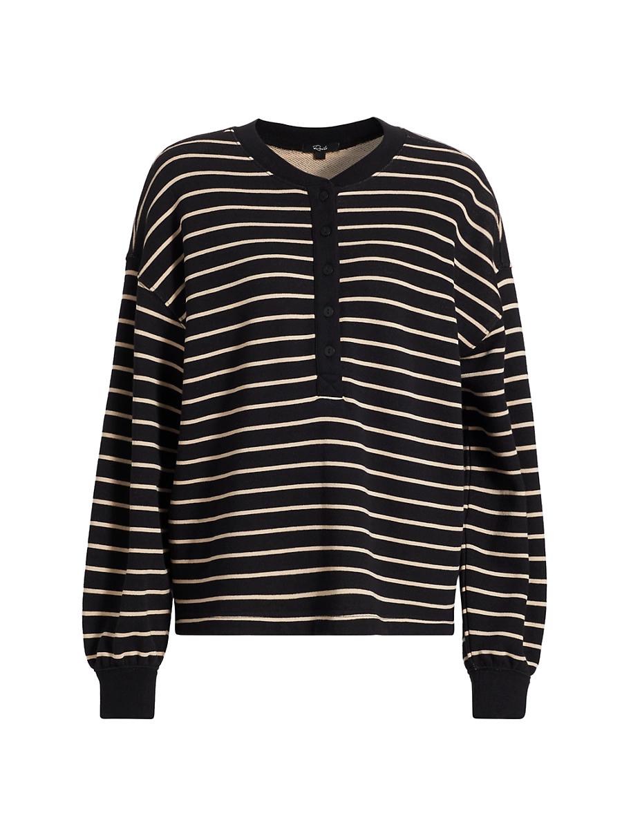 Womens Joan Striped Cotton Sweater Product Image