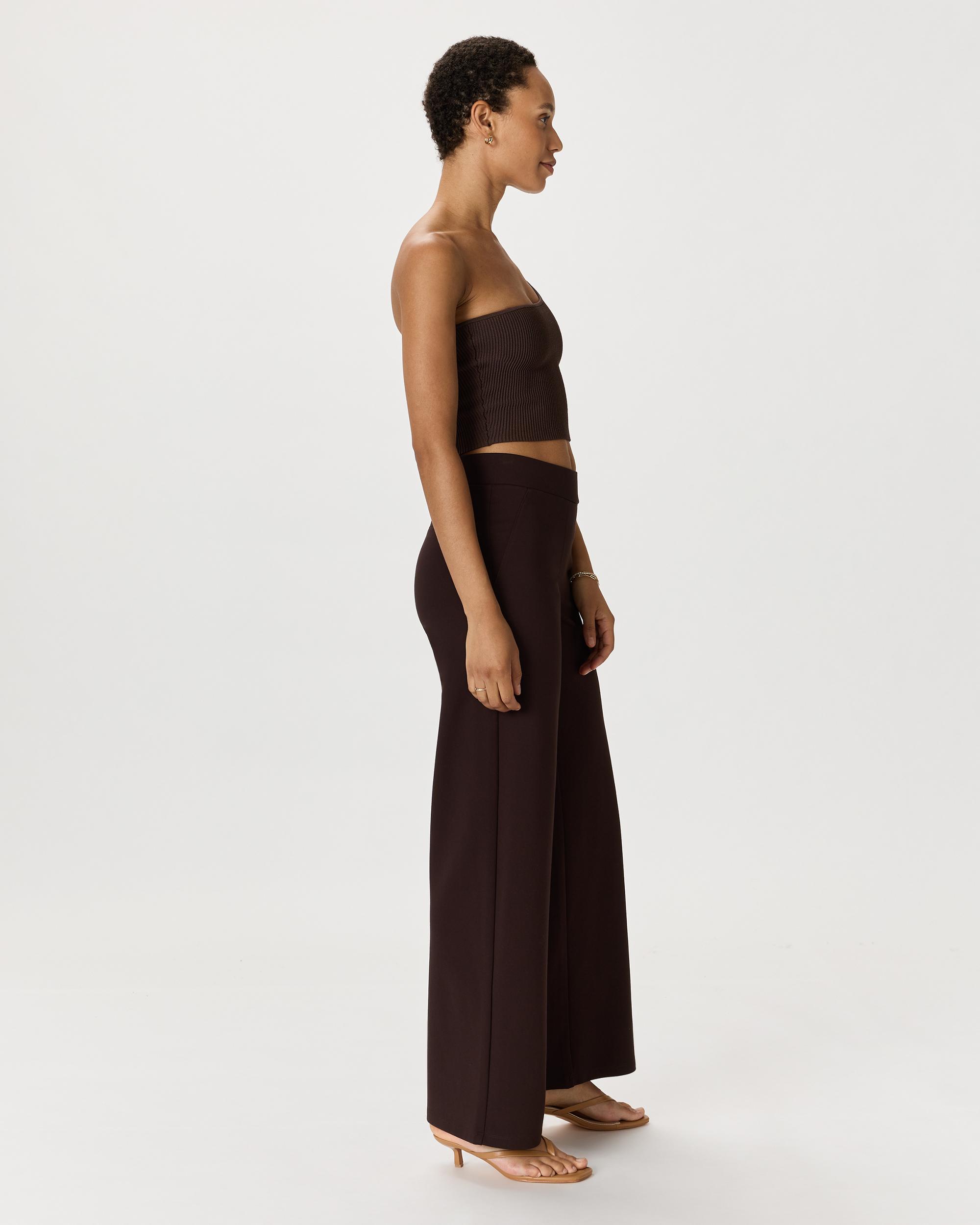 Quince | Women's Ultra-Stretch Ponte Wide Leg Pants Rayon Product Image