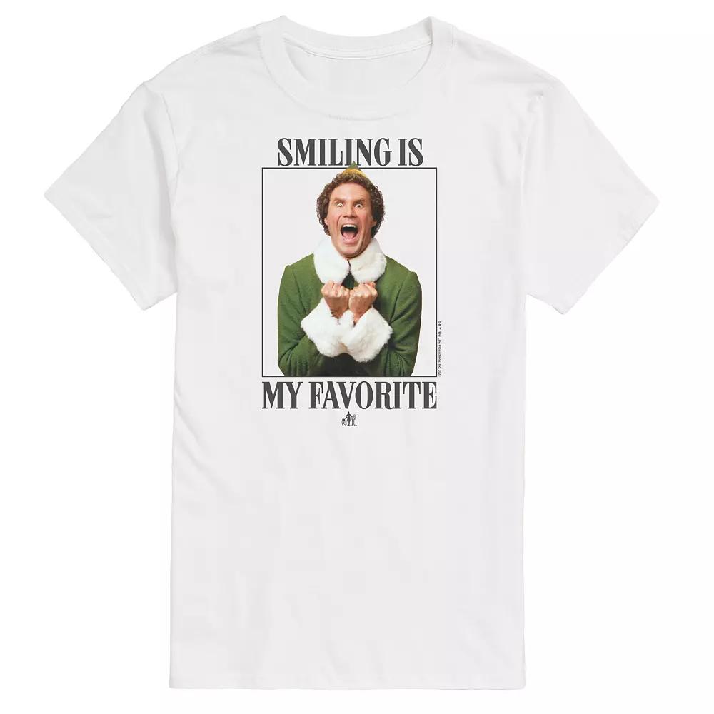 Big & Tall Elf Smile Graphic Tee, Men's,  Product Image