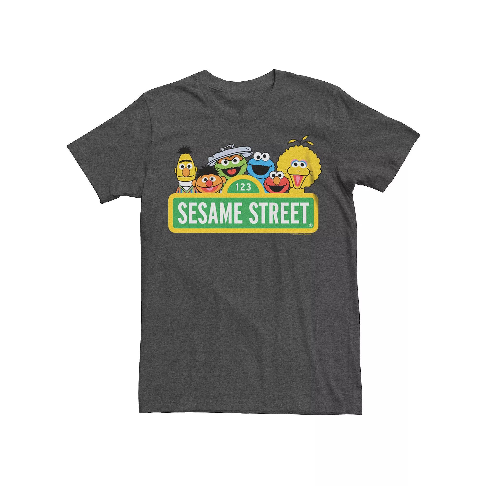 Men's Sesame Street Peak Logo Tee,  Product Image