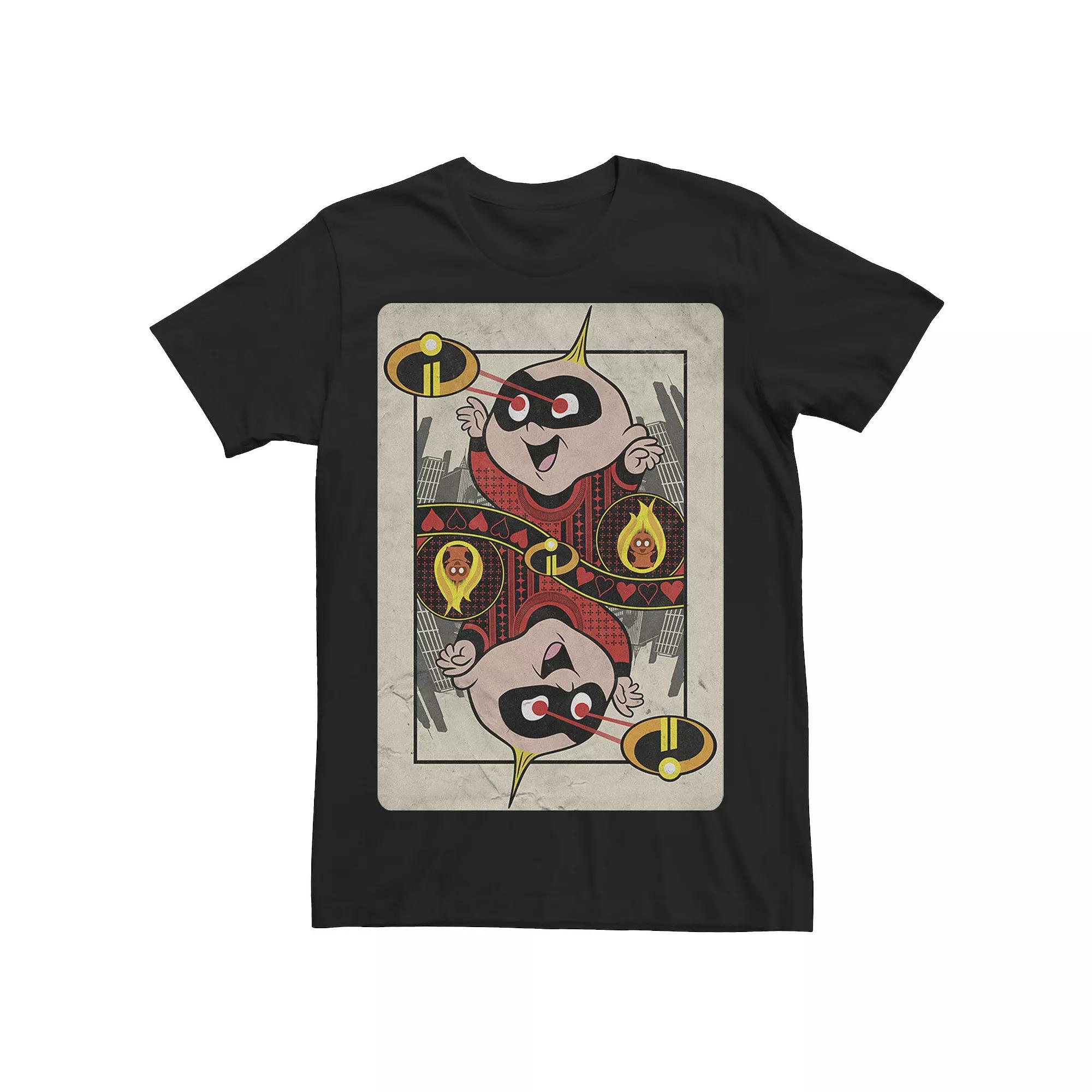 Disney / Pixar's Incredibles 2 Jack Jack Men's Playing Card Tee,  Product Image