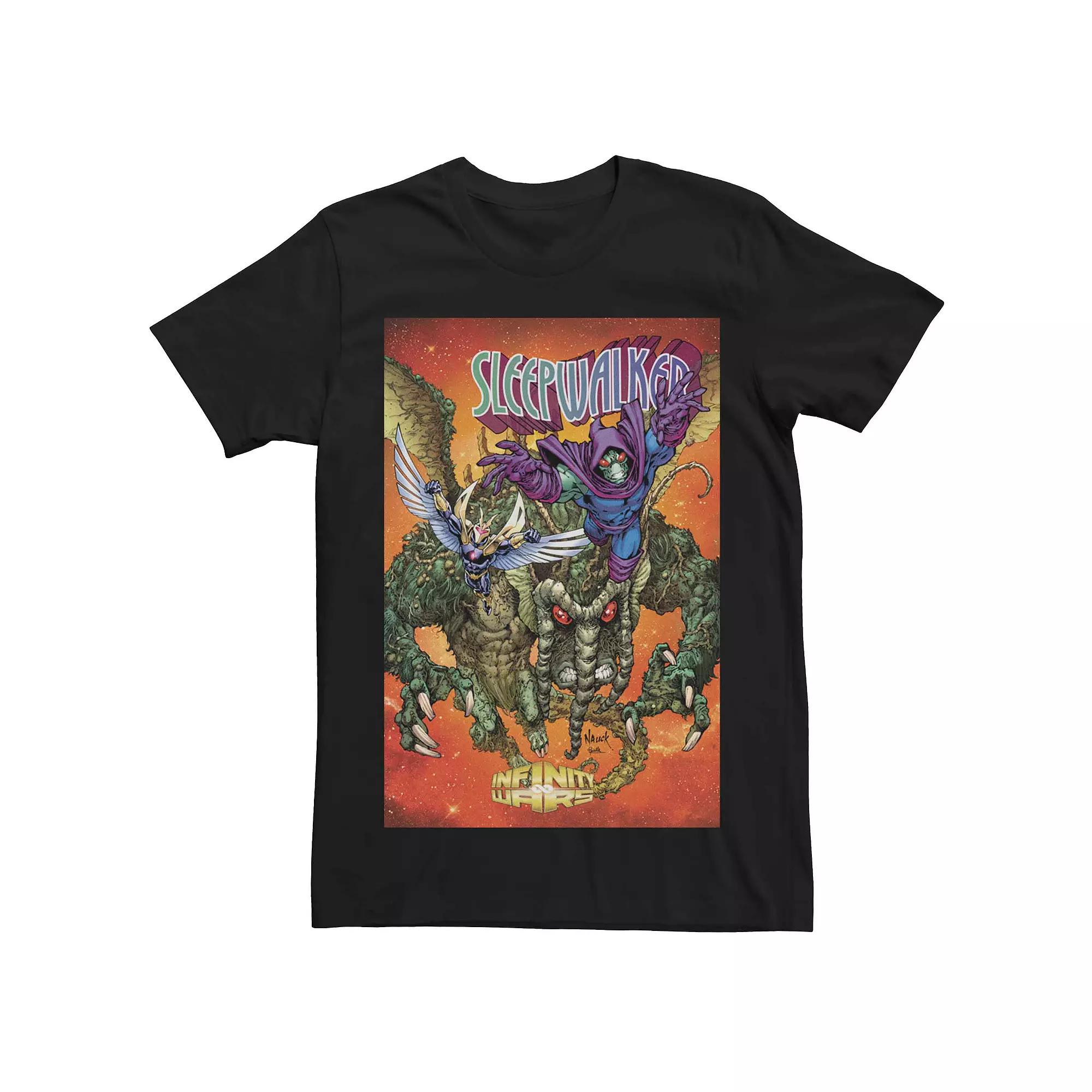 Men's Marvel's Infinity Wars Sleepwalker #3 Comic Cover Tee,  Product Image