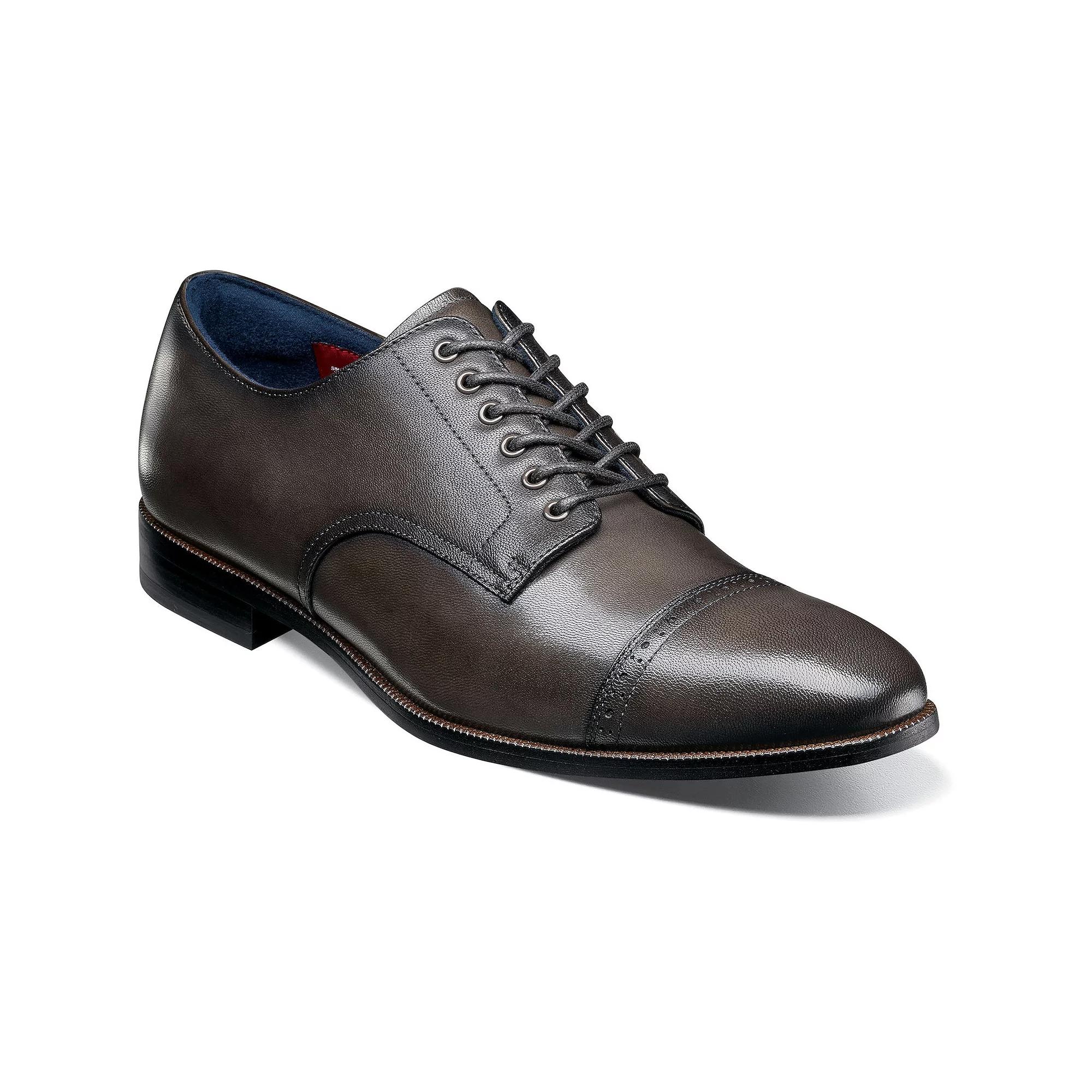 Stacy Adams William Mens Cap-Toe Leather Oxford Shoes Product Image