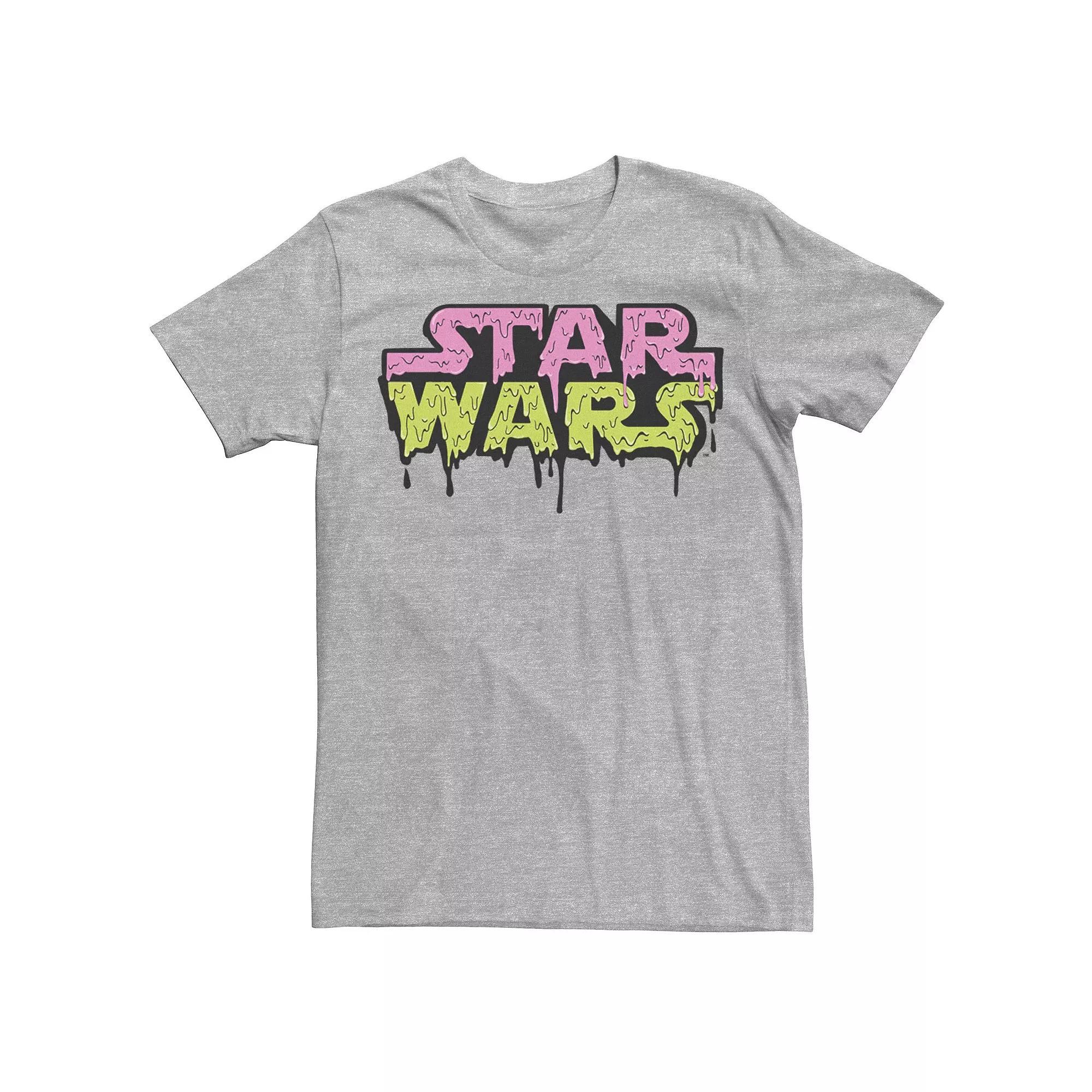 Men's Star Wars Drippy Logo Graphic Tee,  Product Image