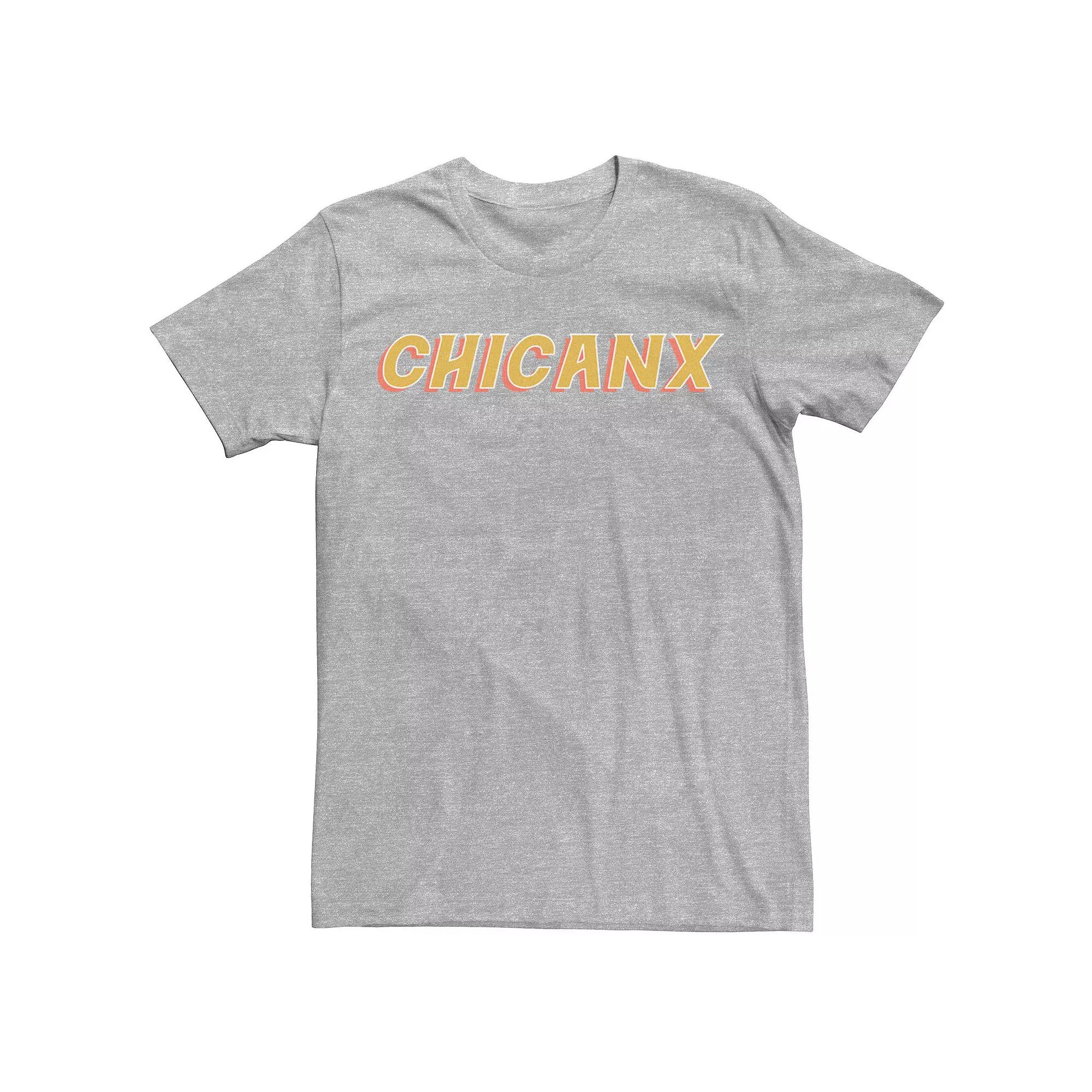 Men's Gonzales Chicanx Yellow Text Tee,  Product Image