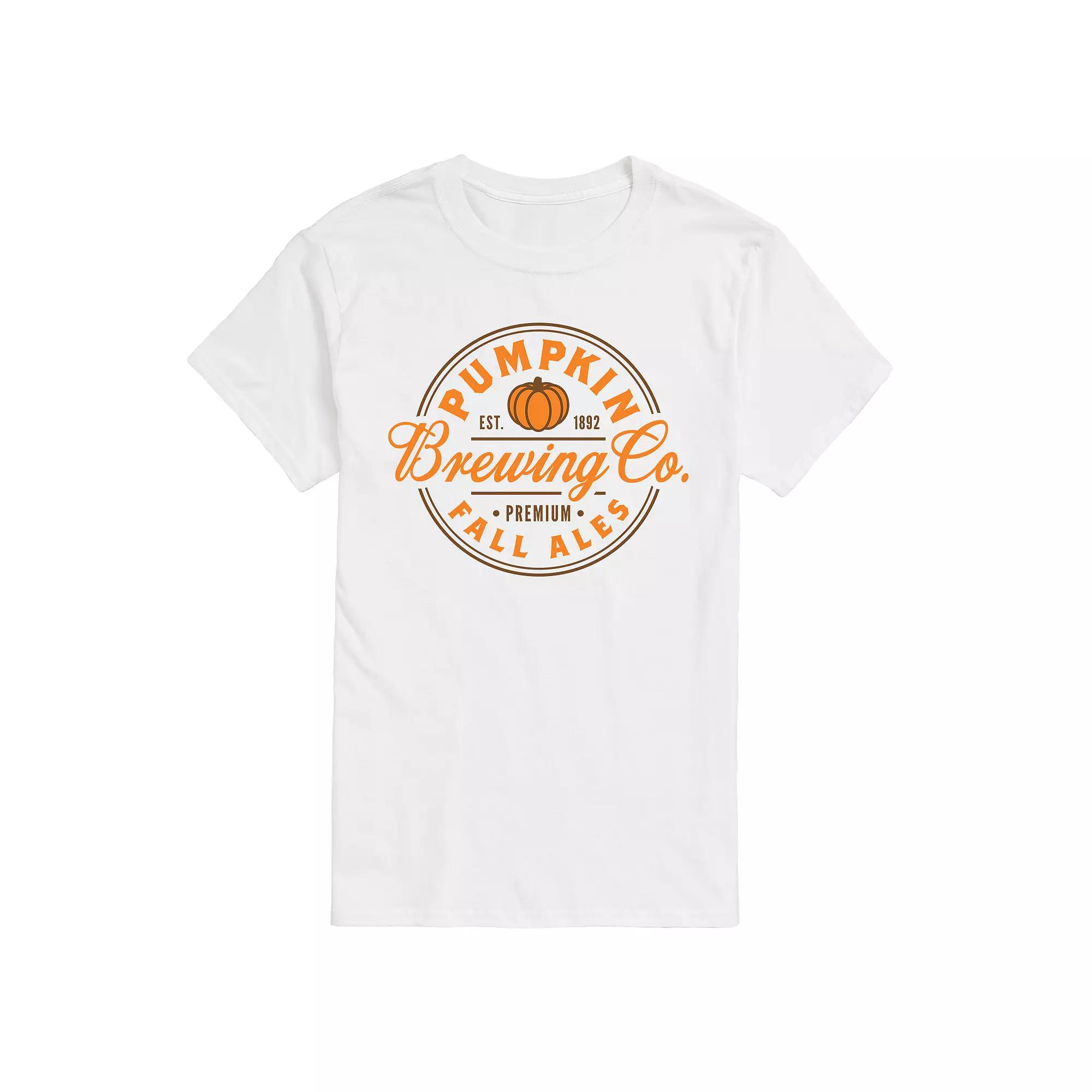 Big & Tall Pumpkin Brewing Co Graphic Tee, Men's,  Product Image