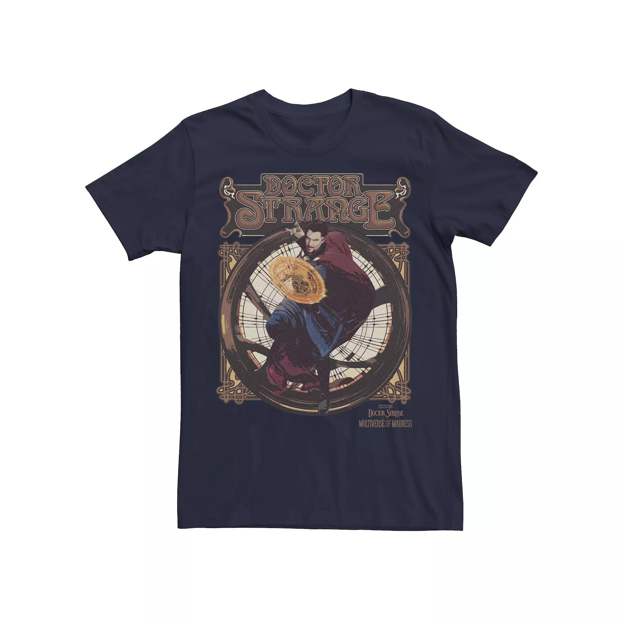 Men's Marvel Doctor Strange Movie 2 Strange Retro Seal Tee,  Product Image