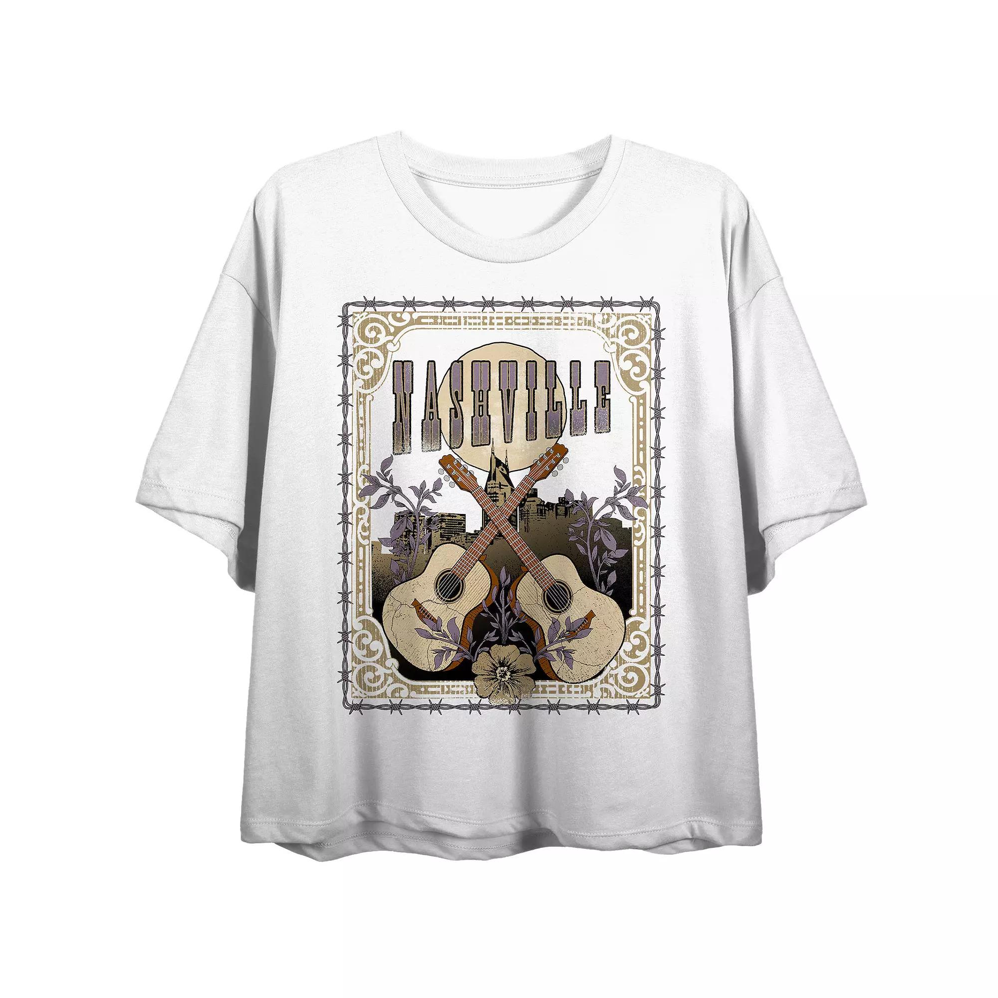 Juniors' Vintage Country Nashville Graphic Tee, Girl's,  Product Image