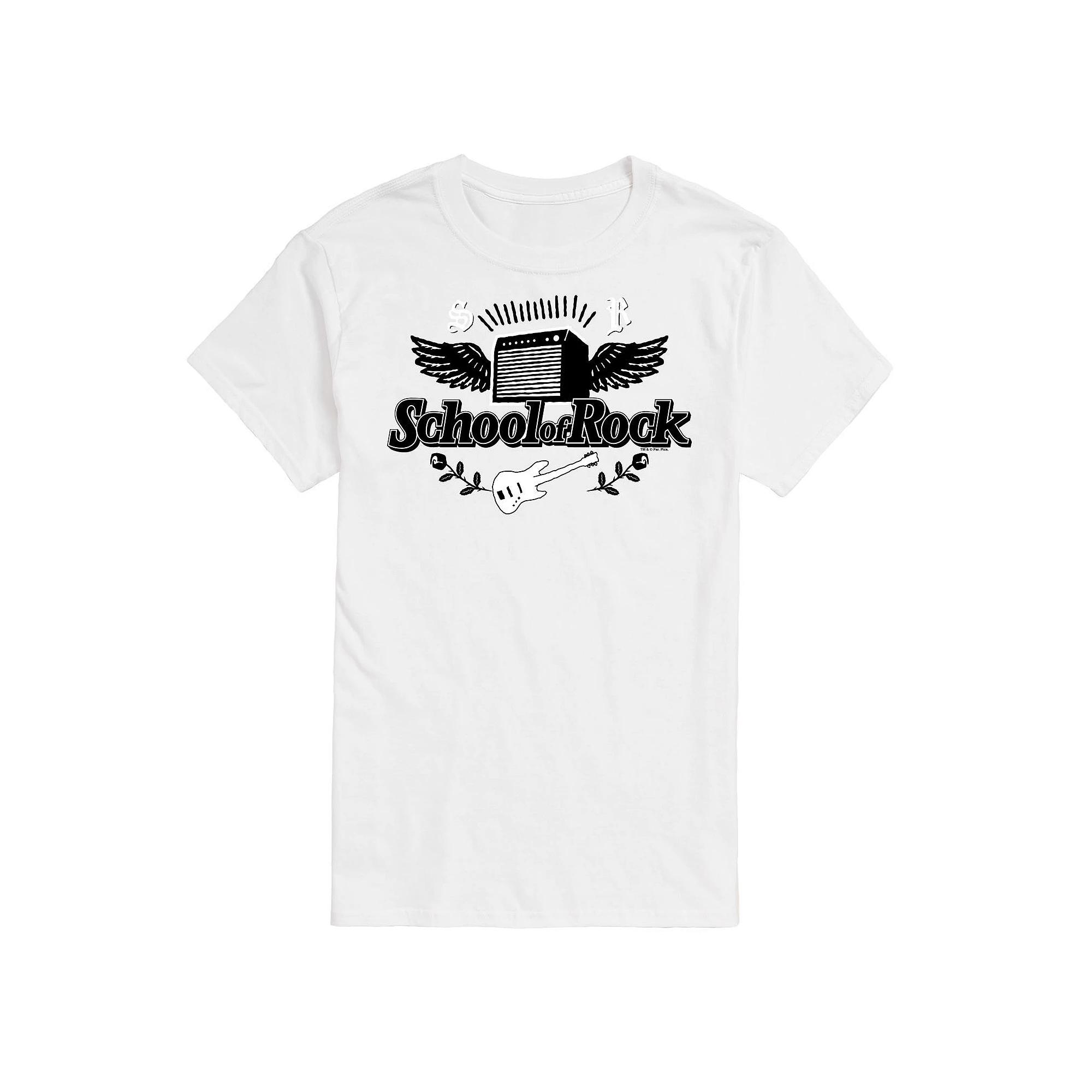 Big & Tall School of Rock Logo Graphic Tee, Men's,  Product Image