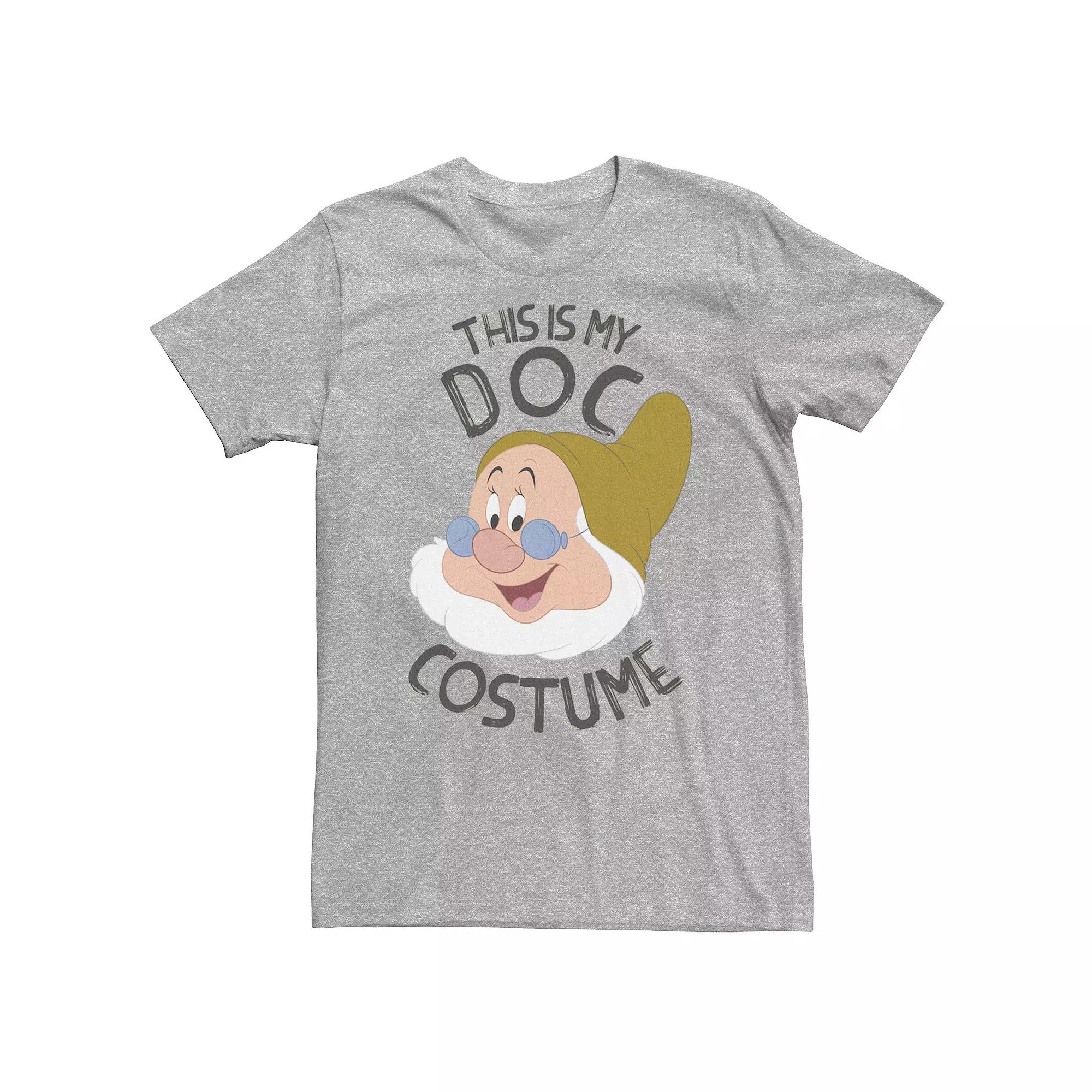Big & Tall Disney Snow White This Is My Doc Costume Halloween Tee, Men's,  Product Image