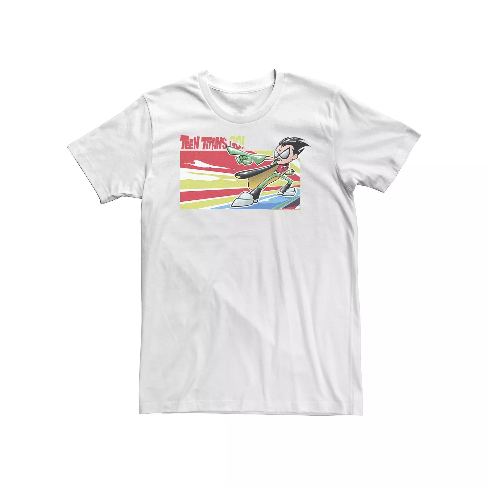 Big & Tall DC Comics Teen Titans Go! Robin Pointing Portrait Tee, Men's,  Product Image