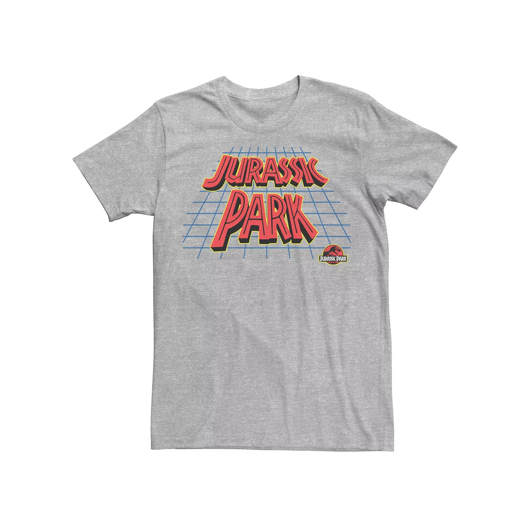 Men's Jurassic Park Tilted Grid Logo Tee,  Product Image