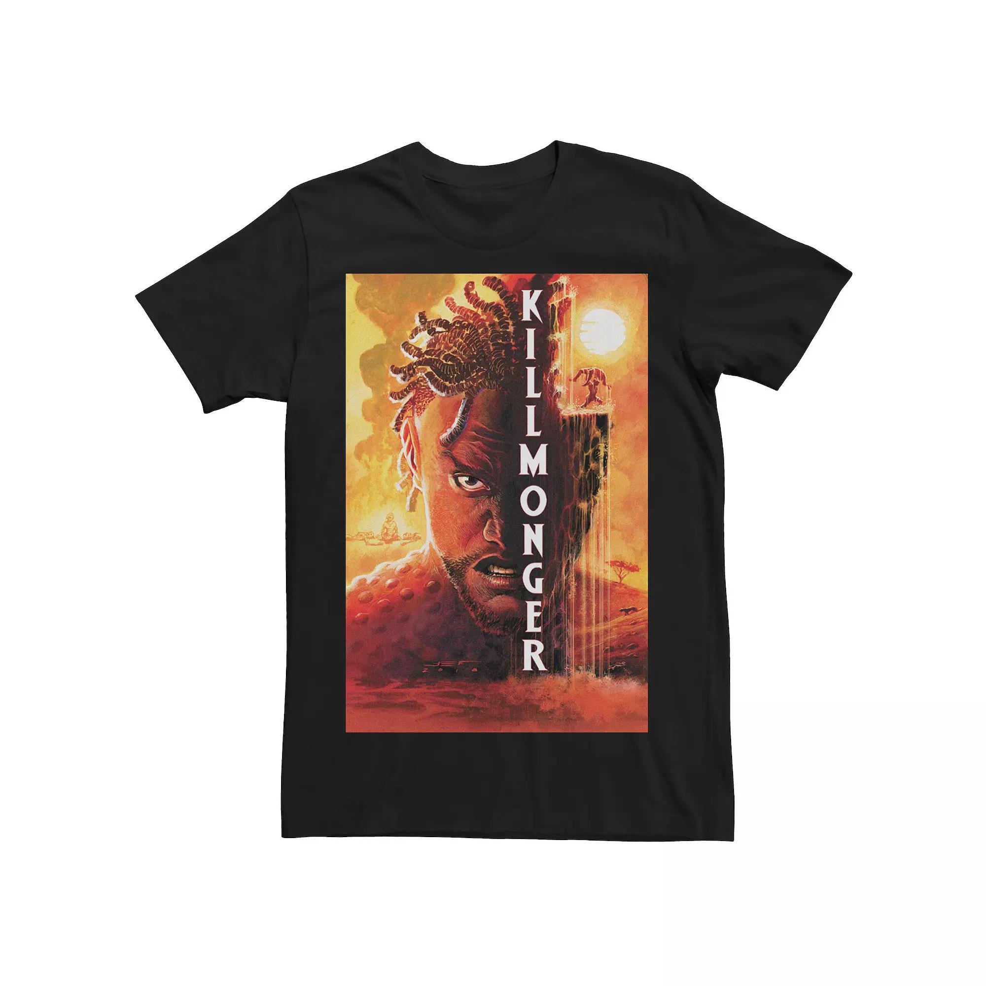 Men's Marvel Killmonger Cliff Poster Tee,  Product Image
