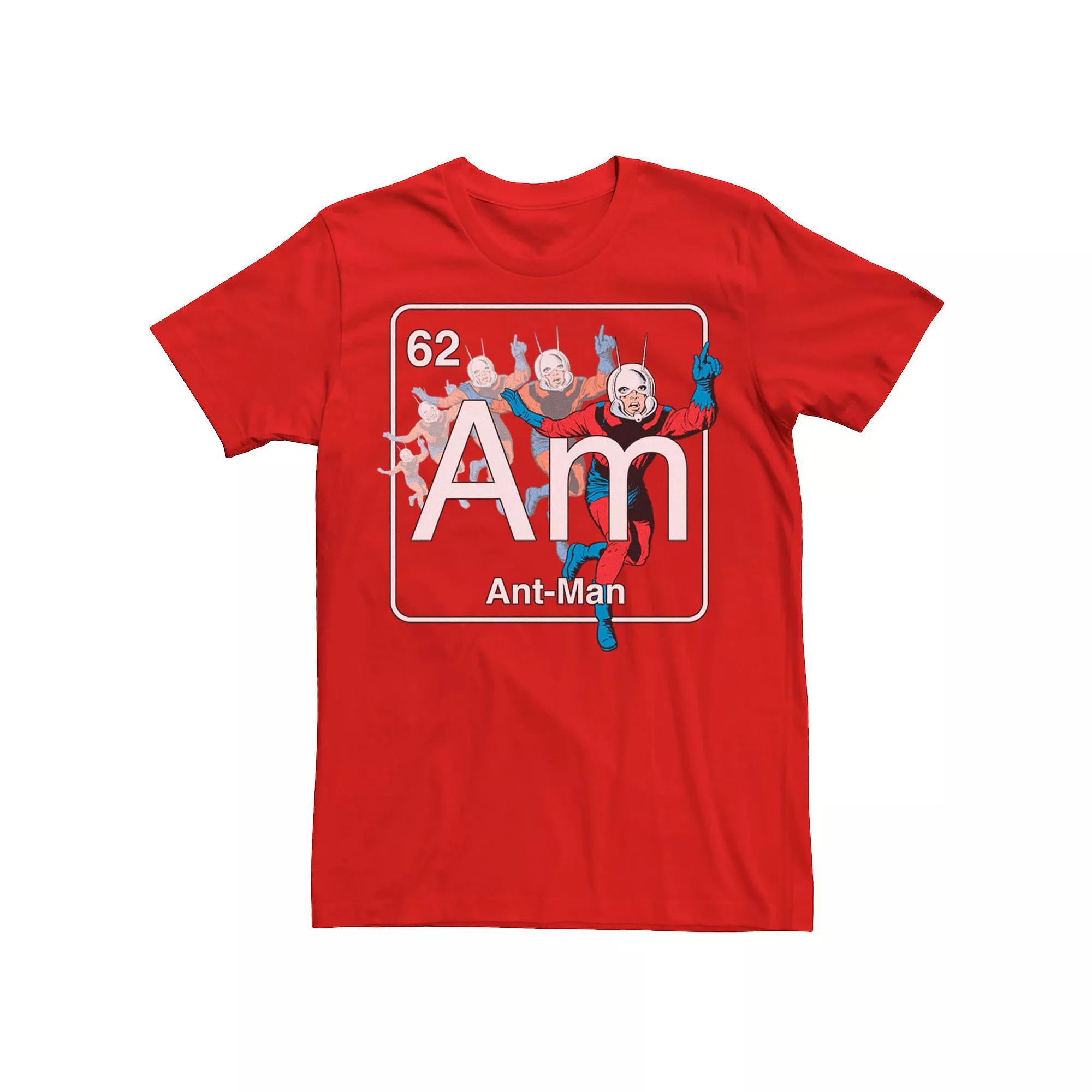 Men's Marvel Avengers Ant-Man Element Tee, Size: XXL, Red Product Image