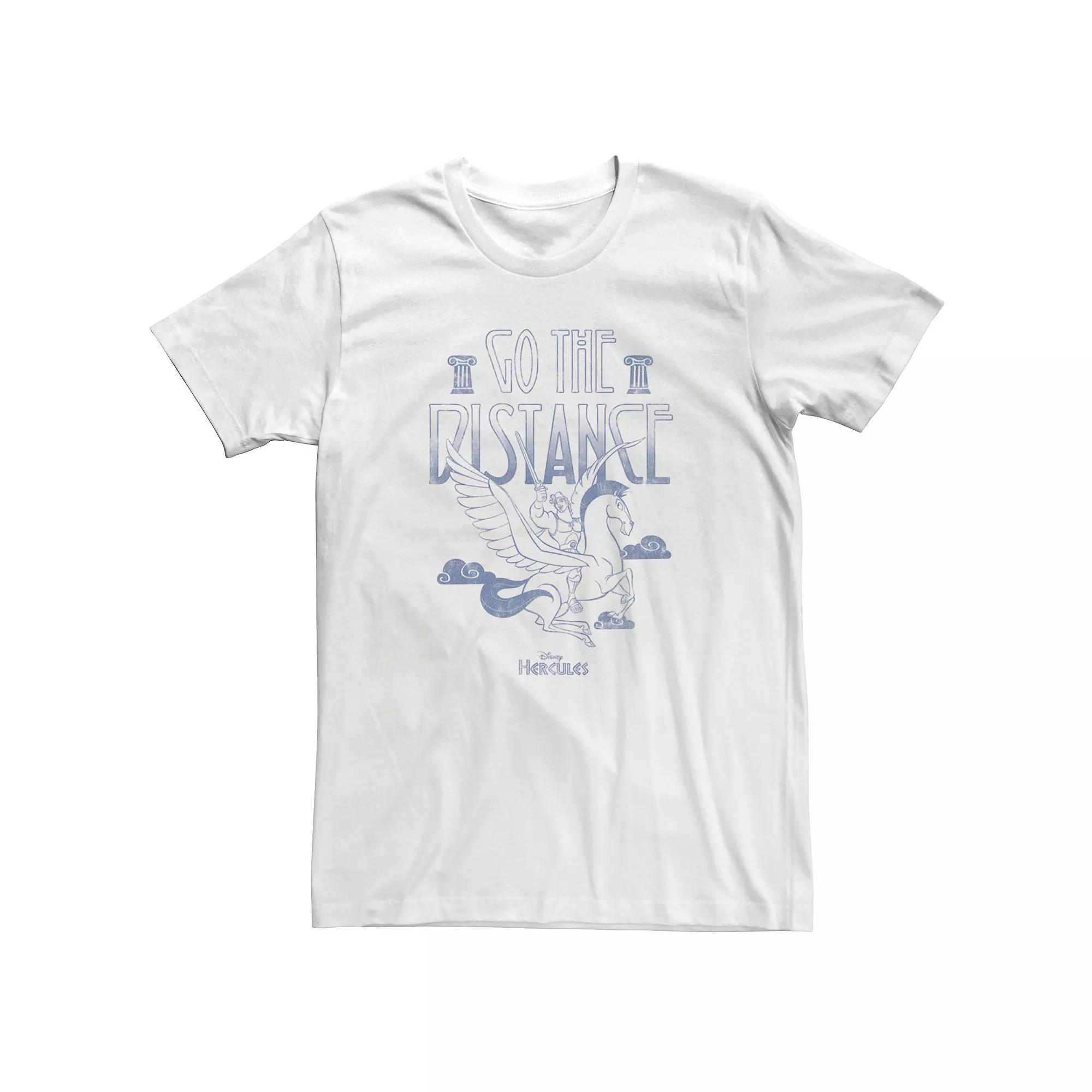 Disney's Hercules Men's Go The Distance With Pegasus Tee,  Product Image