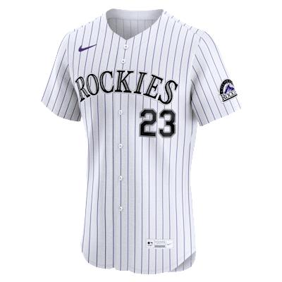 Kris Bryant Colorado Rockies Nike Men's Dri-FIT ADV MLB Elite Jersey Product Image