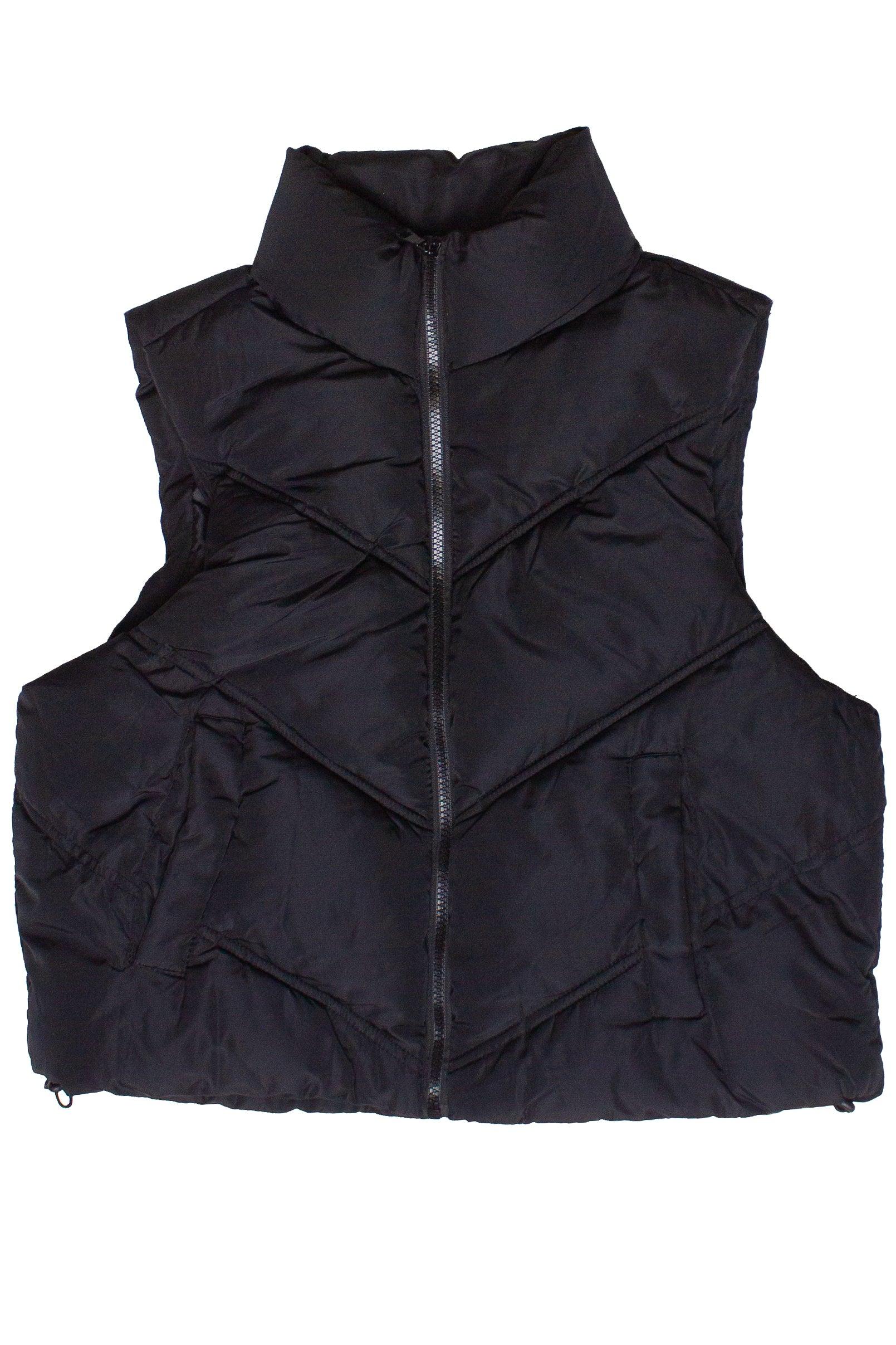 Chevron Puffer Vest Product Image