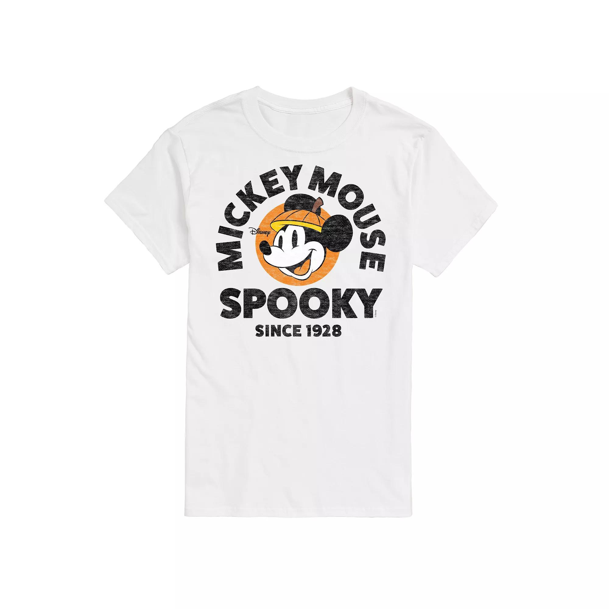 Disney's Mickey Mouse & Friends Big & Tall Spooky Since 1928 Graphic Tee, Men's,  Product Image