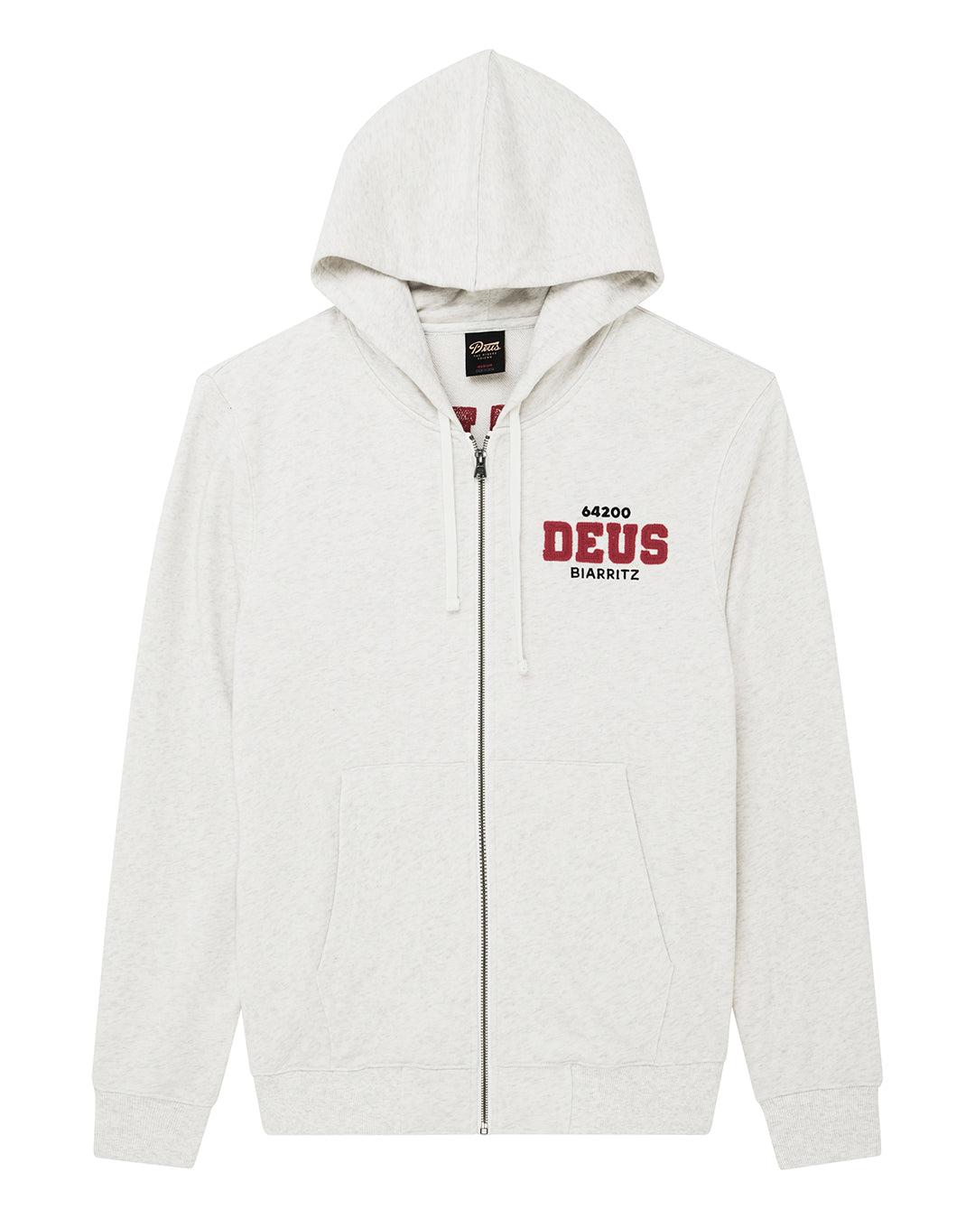 Buck Up Zip Hoodie - Lt Grey Marle Product Image