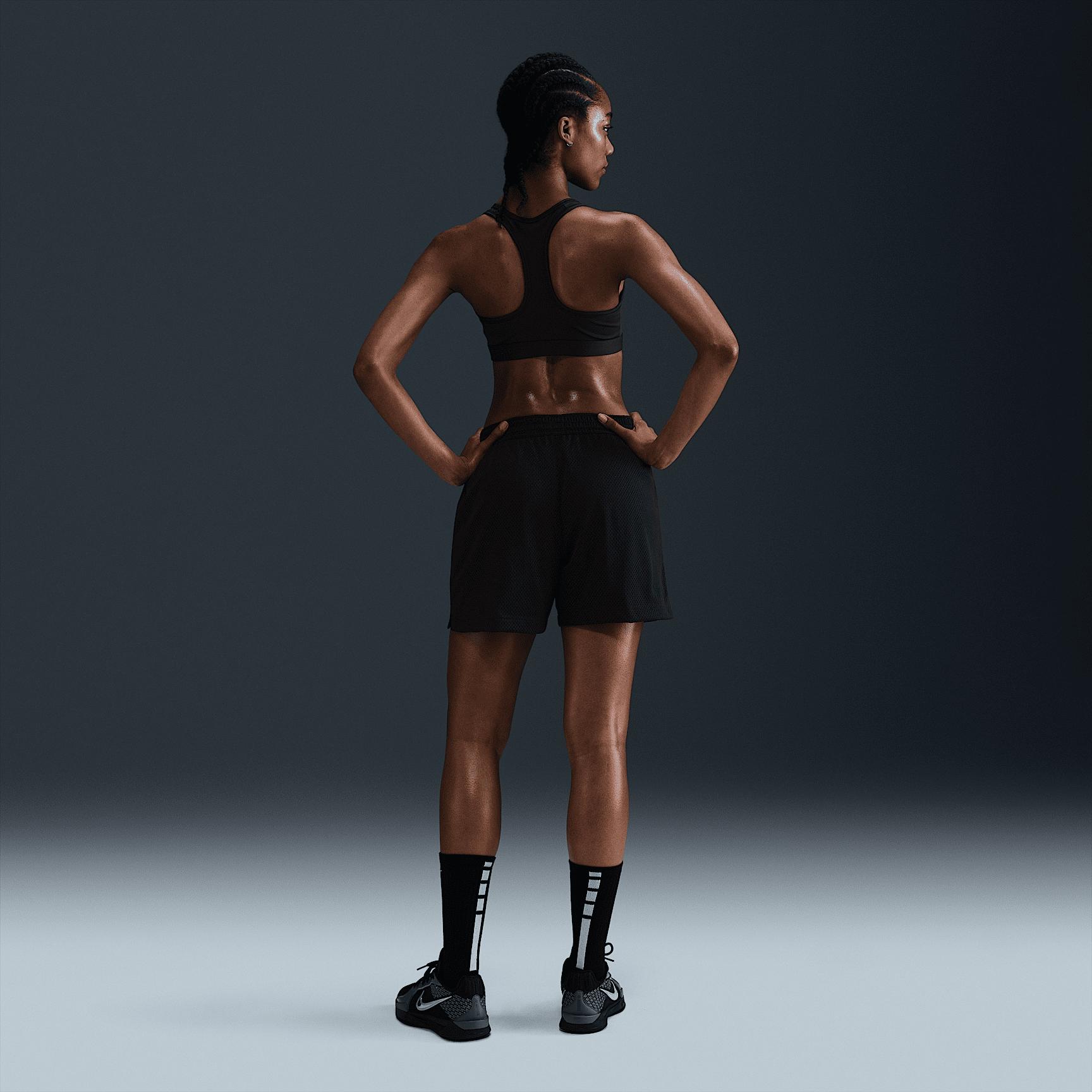 Nike Womens Essential Dri-FIT Mesh Basketball Shorts | HQ8961-100 Product Image