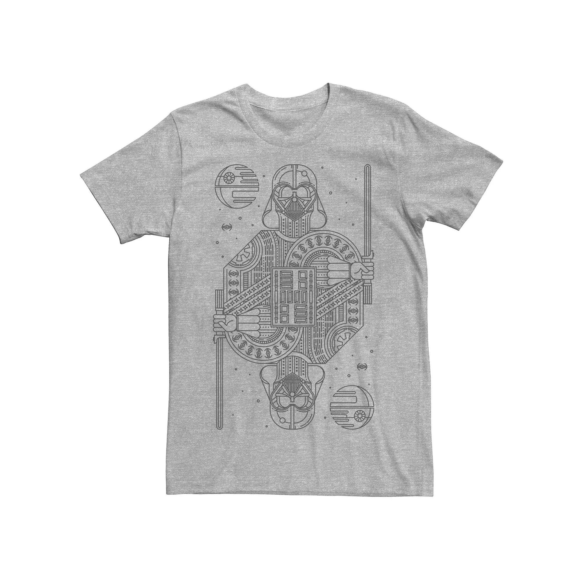 Men's Star Wars Darth Vader Line Art Tee,  Product Image