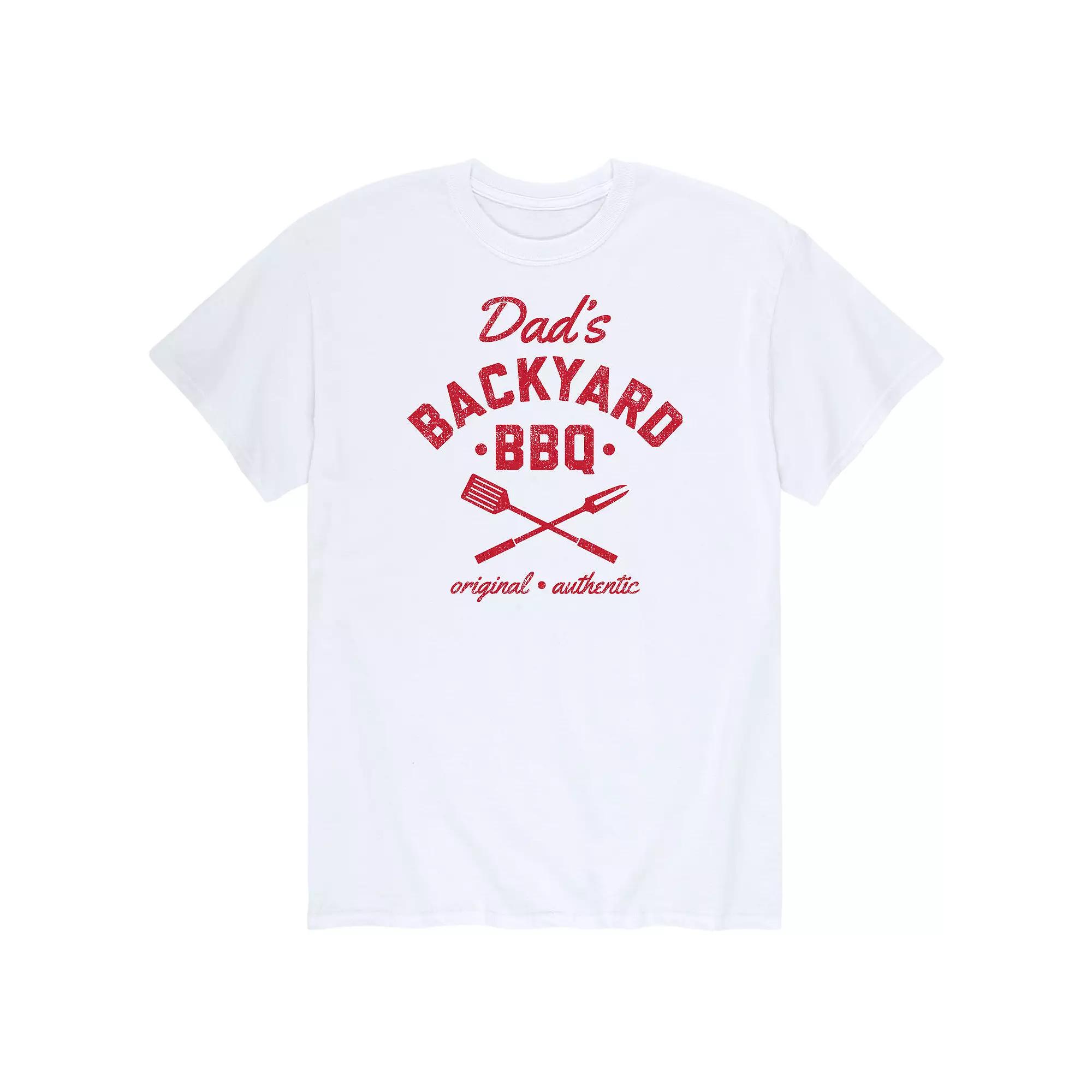 Men's Dads Backyard BBQ Tee,  Product Image