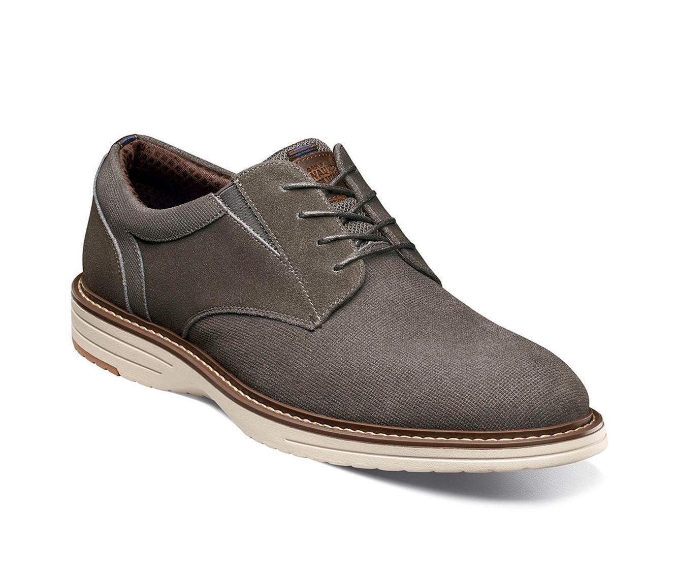 Men's Nunn Bush Griff Suede Plain Toe Oxford Oxfords Product Image