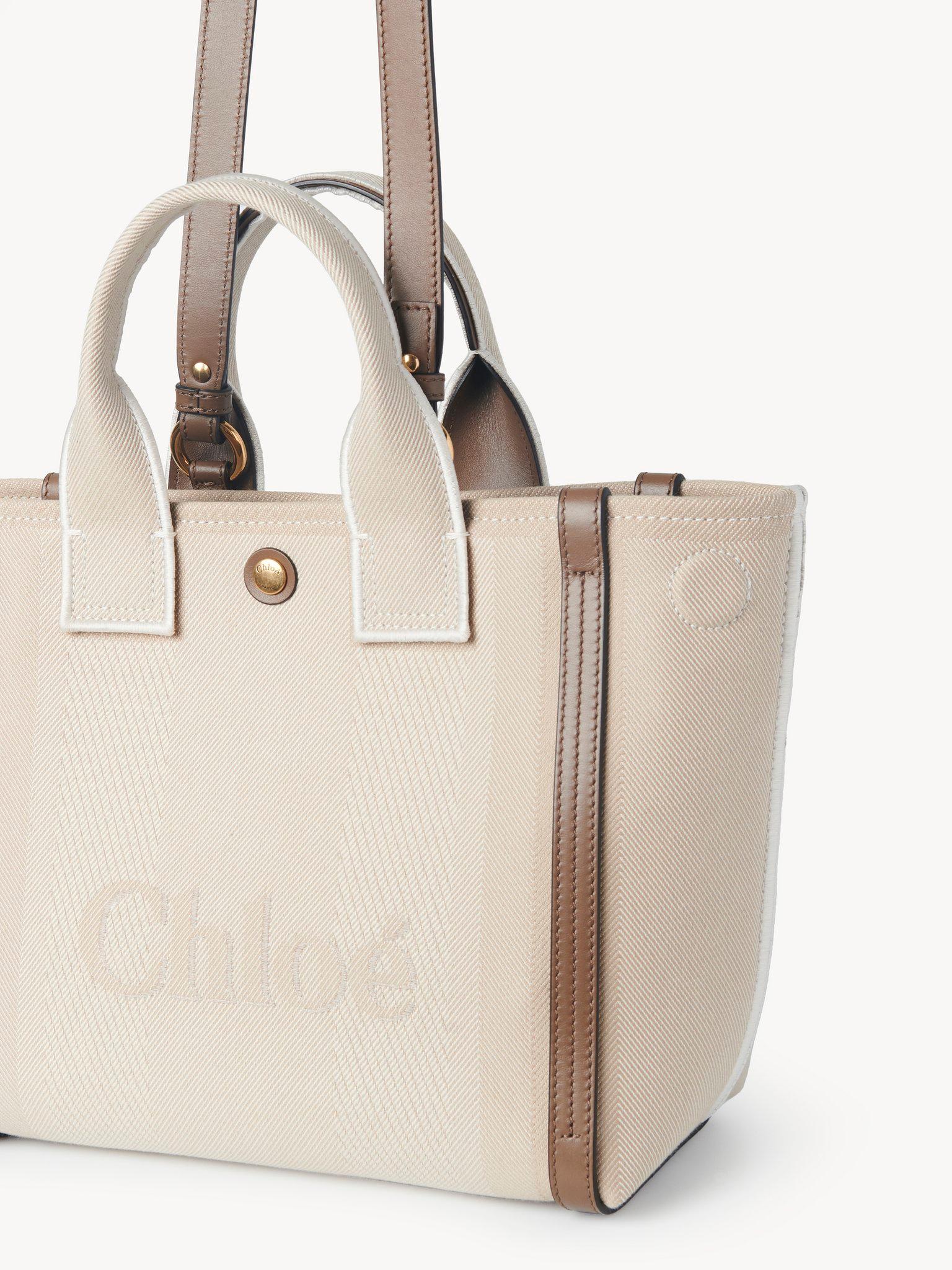 Small Chloé Carry tote bag in canvas Product Image