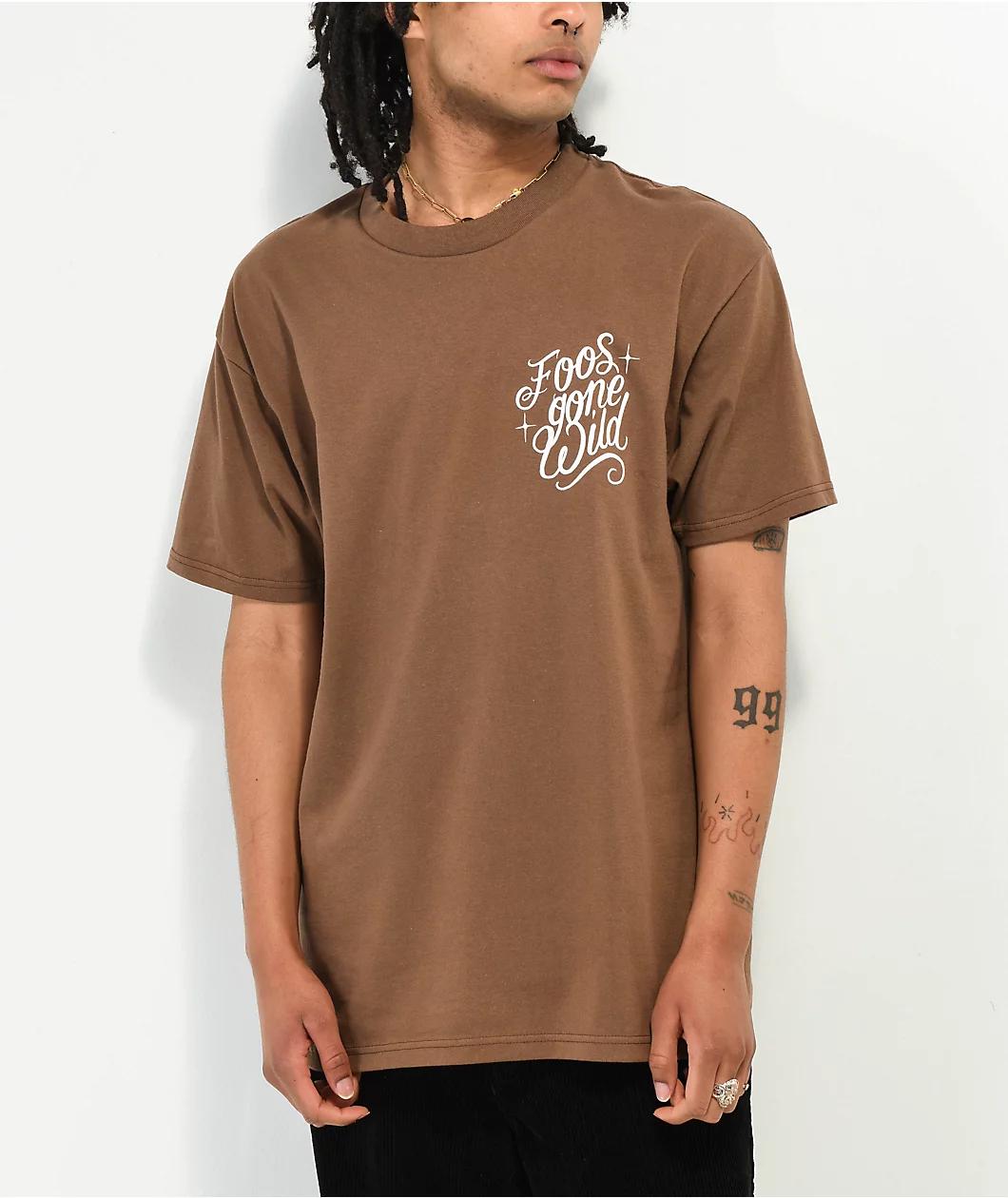 Foos Gone Wild Flash Brown T-Shirt Product Image