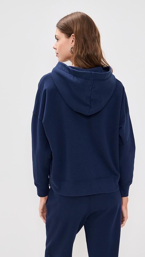 THE GREAT. The Lace Up Hoodie | Shopbop Product Image