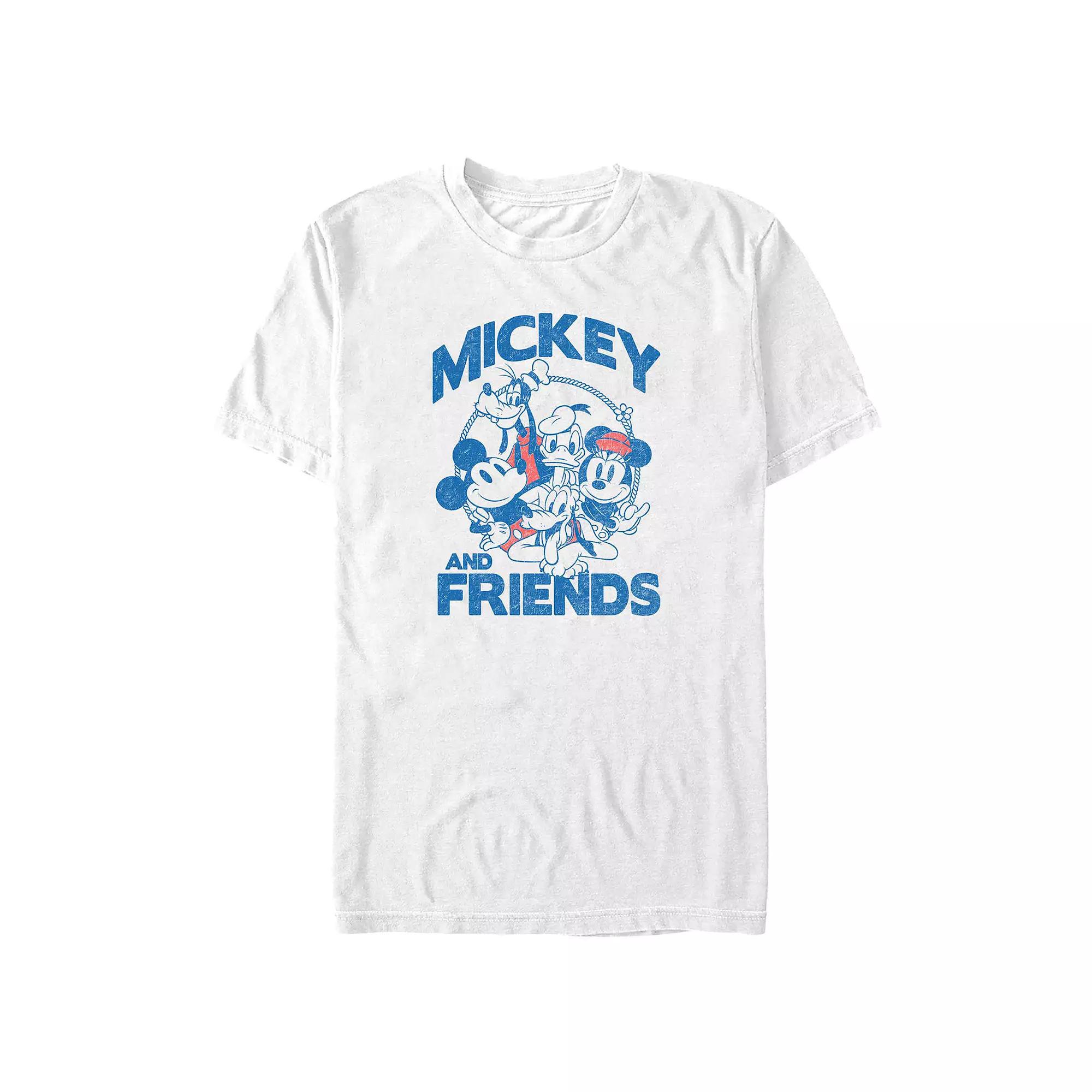 Disney's Mickey Mouse And Friends Classic Big & Tall Graphic Tee, Men's,  Product Image