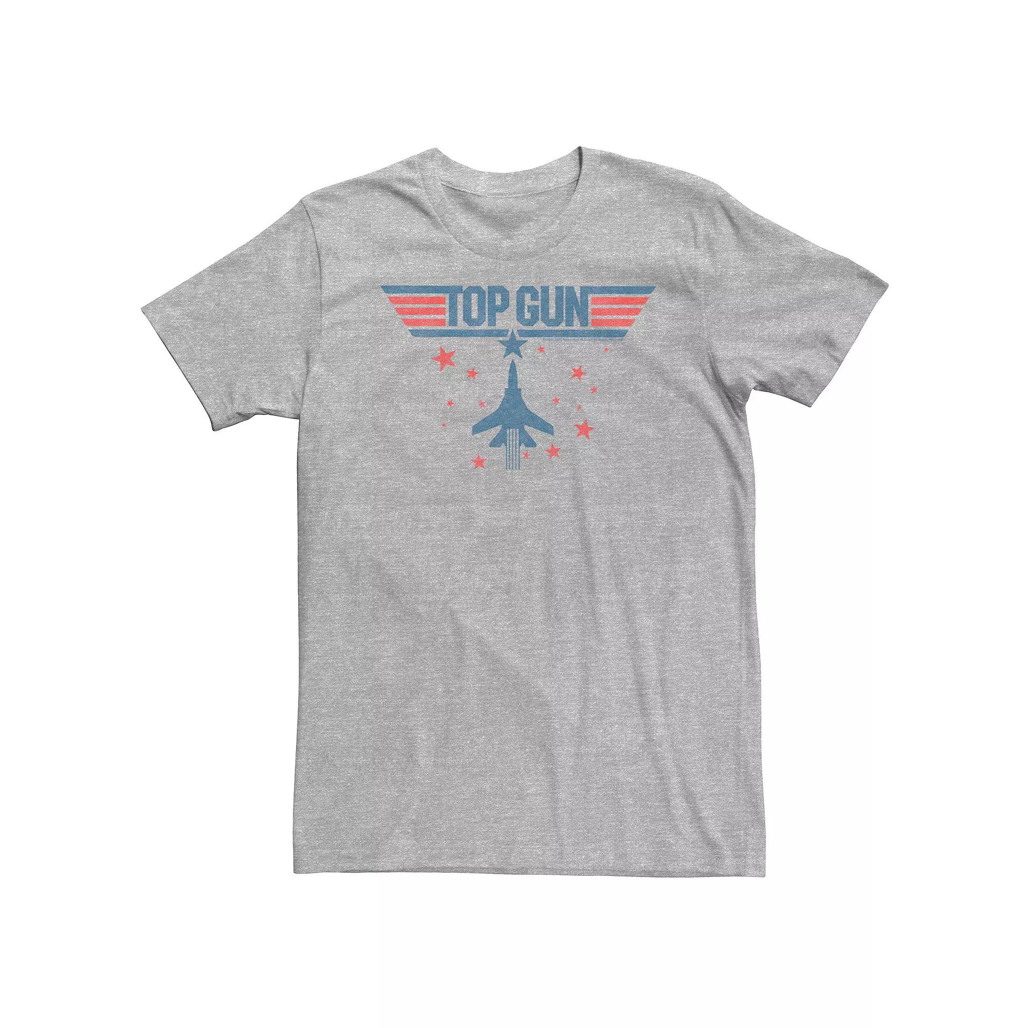 Big & Tall Top Gun Jet Stars Classic Logo Tee, Men's,  Product Image