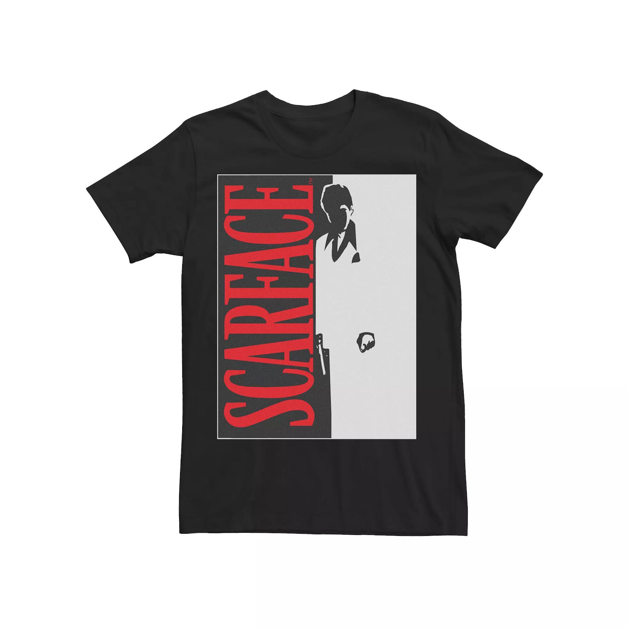 Big & Tall Scarface Poster Art Tee, Men's,  Product Image